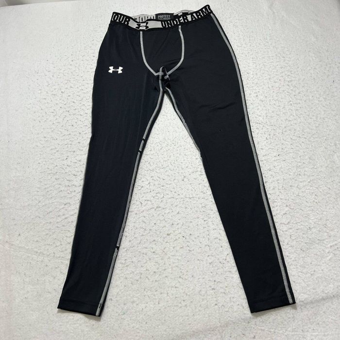 Under Armour Under Armour Medium Compression Black Athletic Leggings