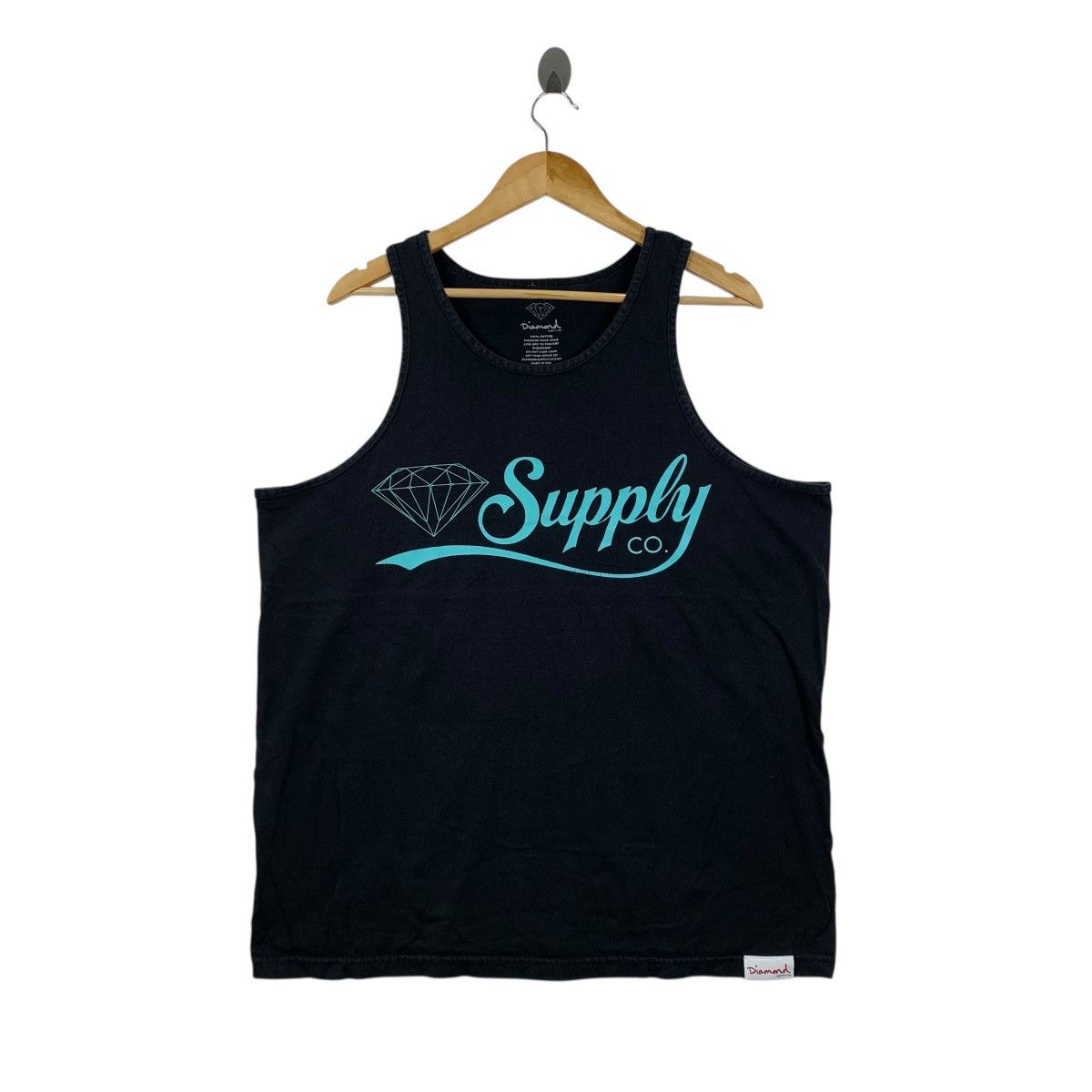 Diamond Supply Co. DIAMOND SUPPLY Skateboard Streetwear Big Logo T-Shirt Size US XL / EU 56 / 4 - 1 Thumbnail