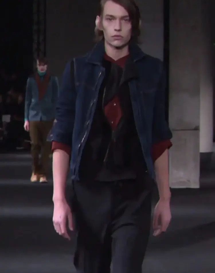 Ann Demeulemeester Ann Demeulemeester 16AW Indigo Wash Denim Jacket Size US XS / EU 42 / 0 - 9 Thumbnail