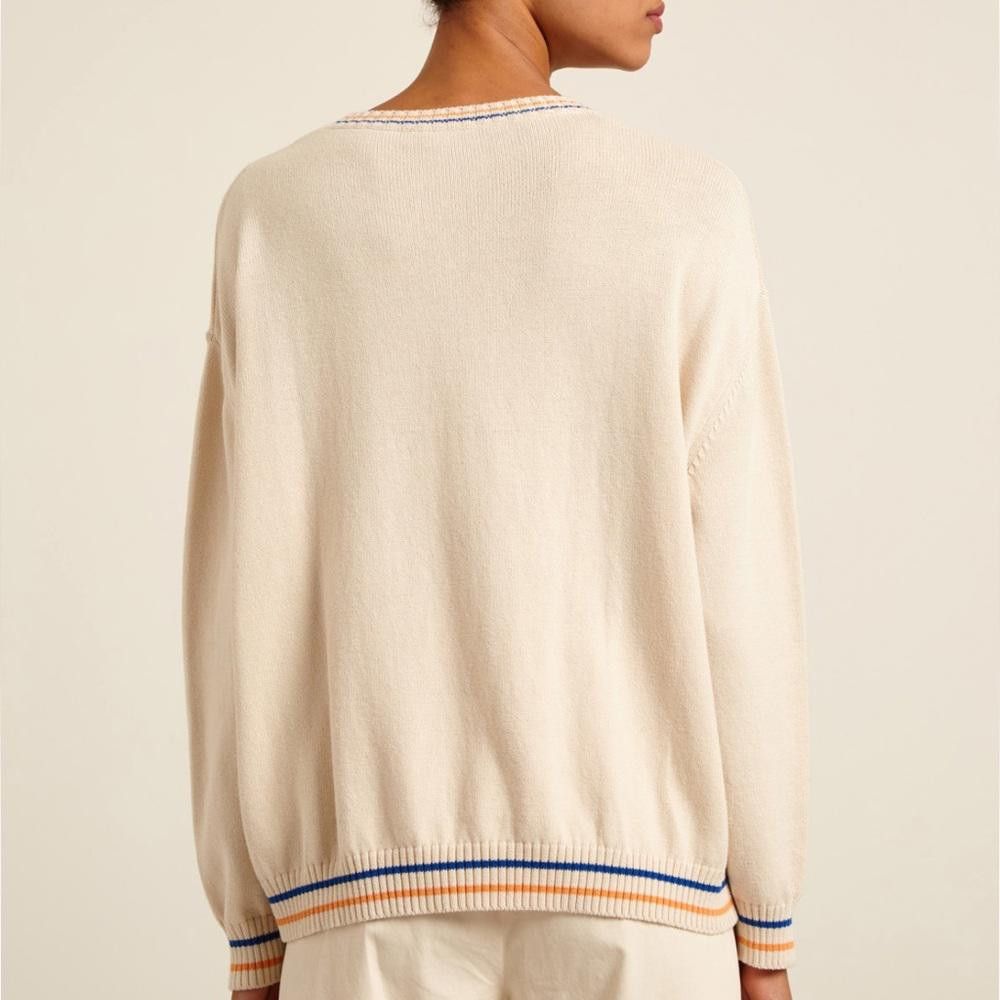 Designer Weekend Max Nara Label-cut Cotton Blend Yarn Sweater Sz: S Size S / US 4 / IT 40 - 4 Thumbnail