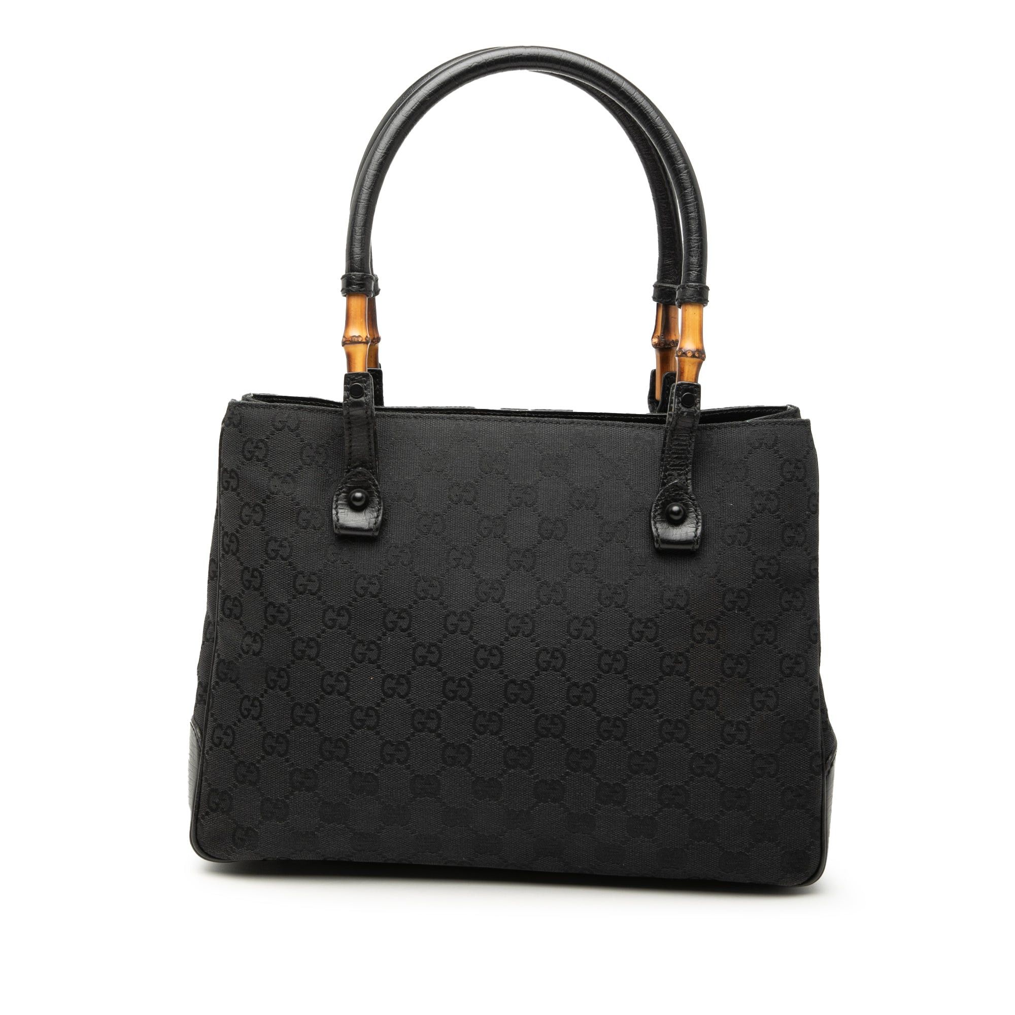 Gucci GG Canvas Bamboo Tote Size ONE SIZE - 1 Thumbnail
