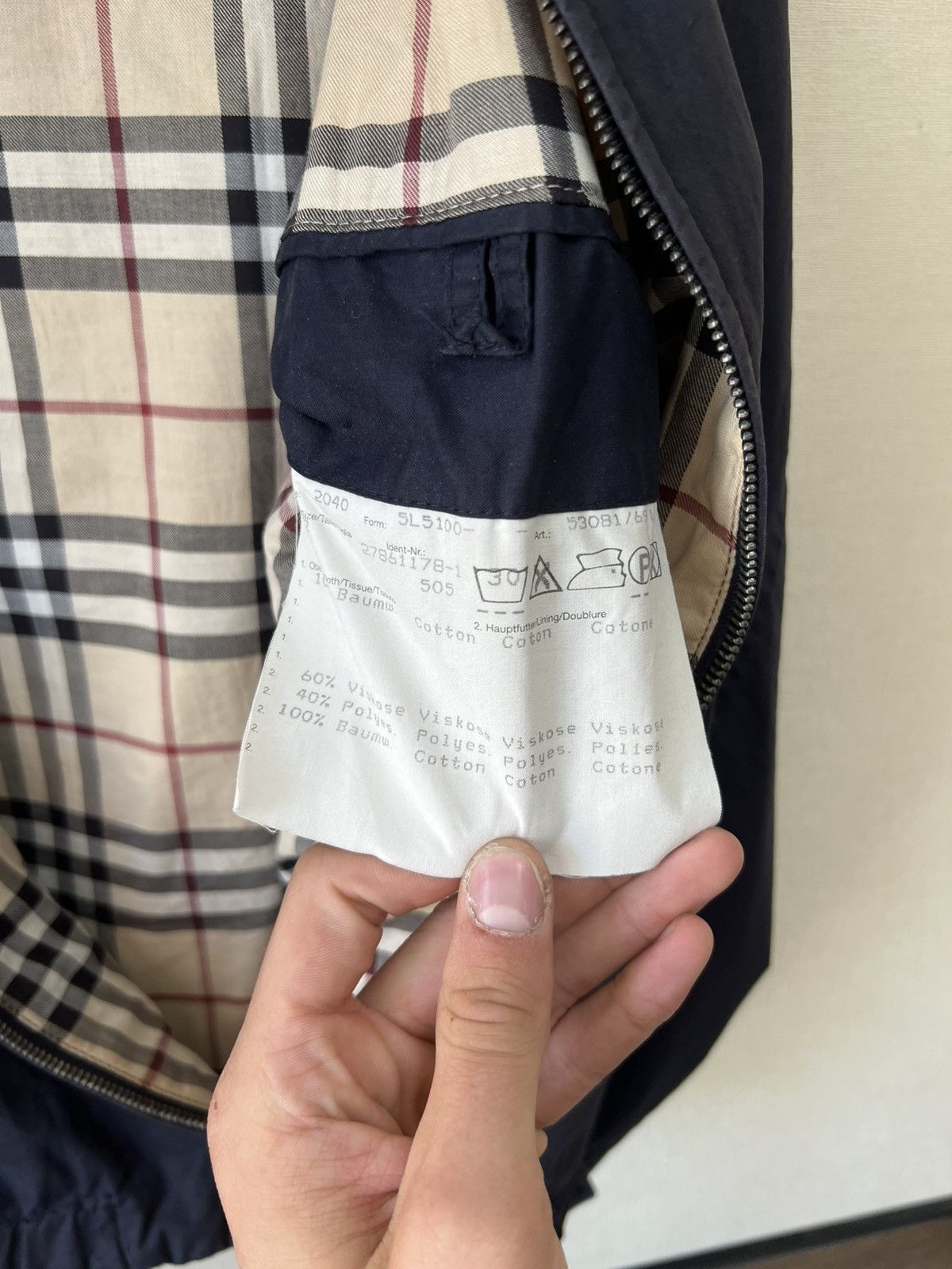 Burberry Burberry Jacket 80s Size US L / EU 52-54 / 3 - 8 Thumbnail