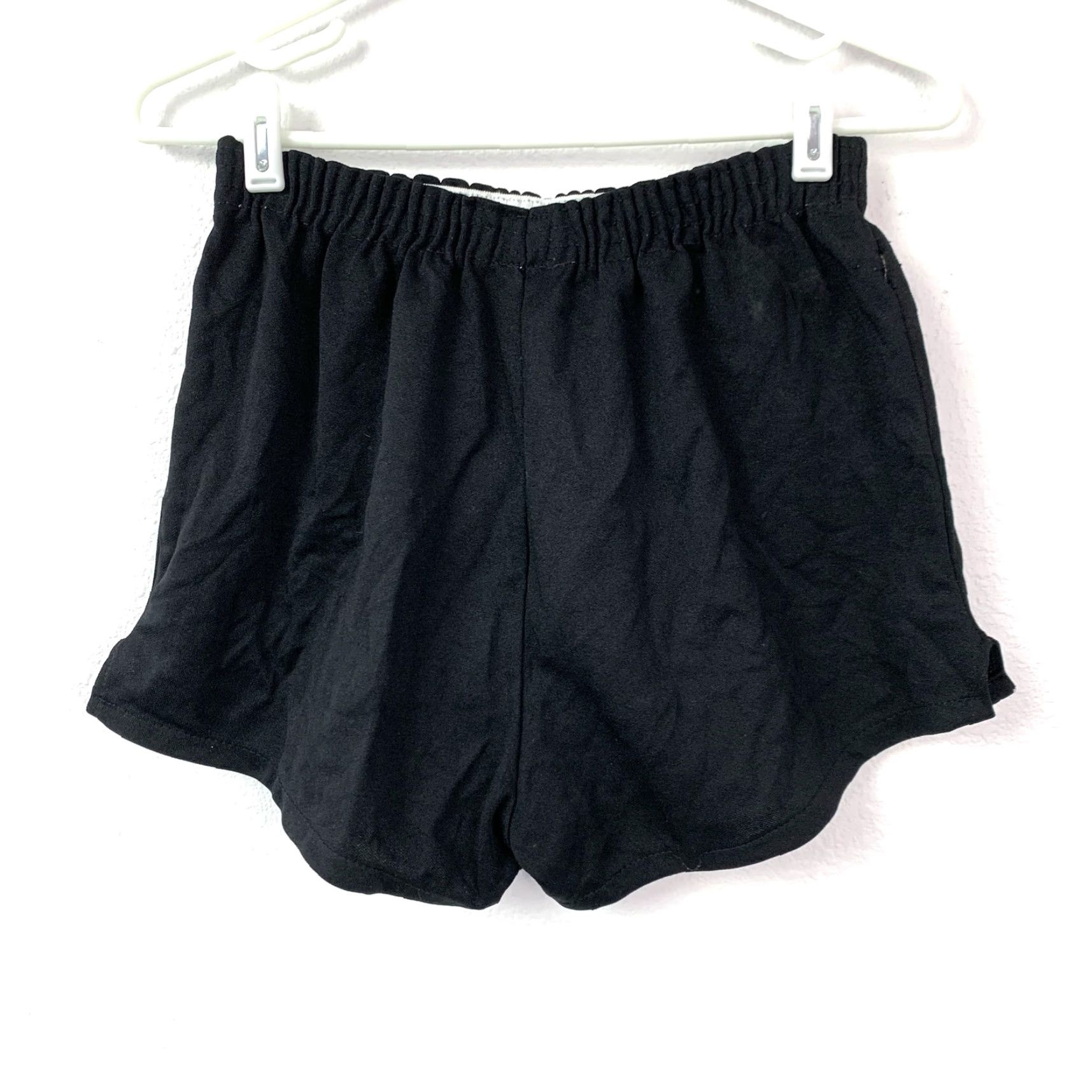 Vintage VINTAGE Black Athletic Shorts Women's Large 36-38 Dolphin Polyester Track Gym Running Jogging Yoga Size 36" / US 14 / IT 50 - 6 Thumbnail