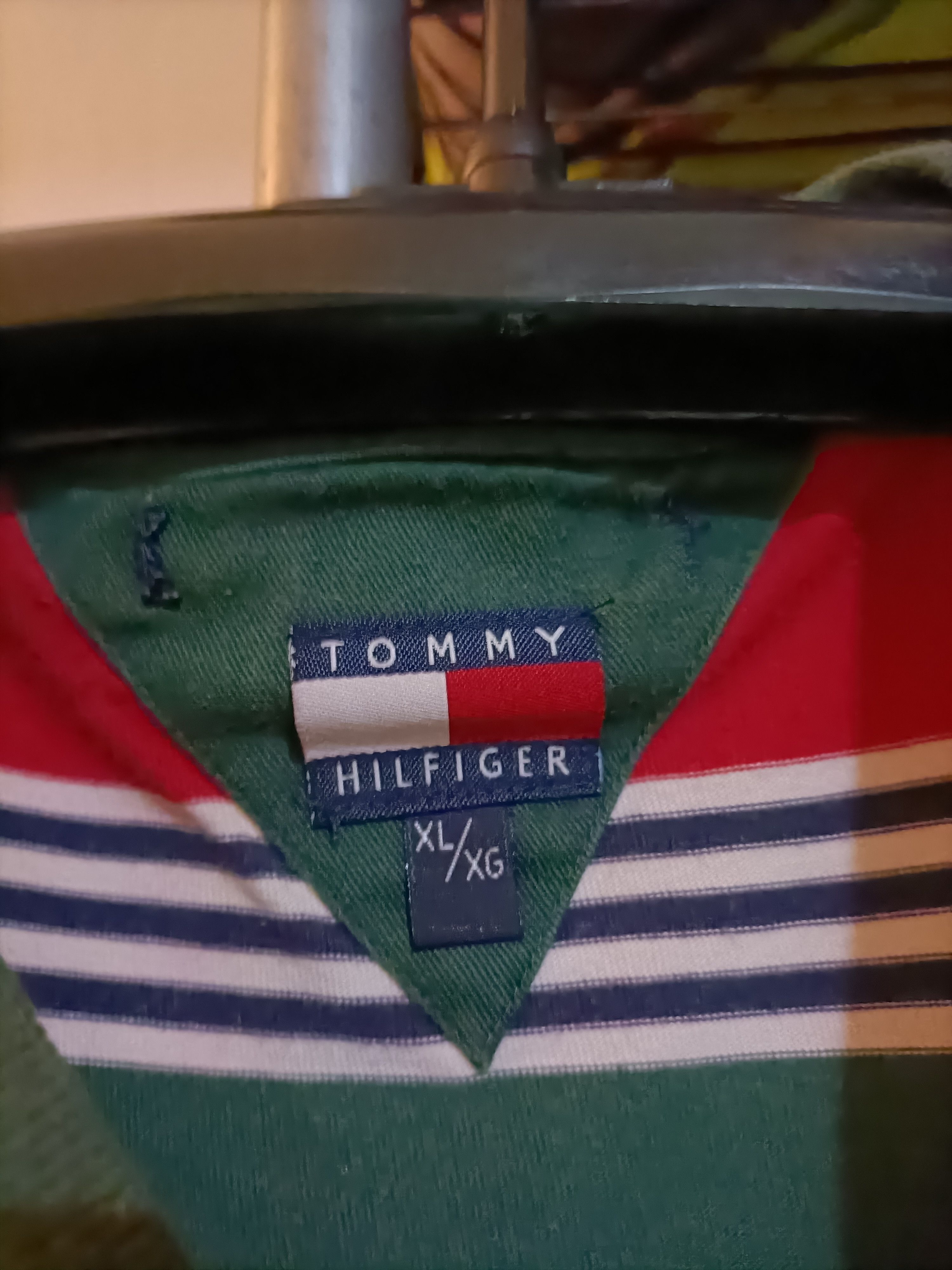 Polo Ralph Lauren Tommy hilfiger vintage Stripe t-shirts Size US L / EU 52-54 / 3 - 3 Thumbnail