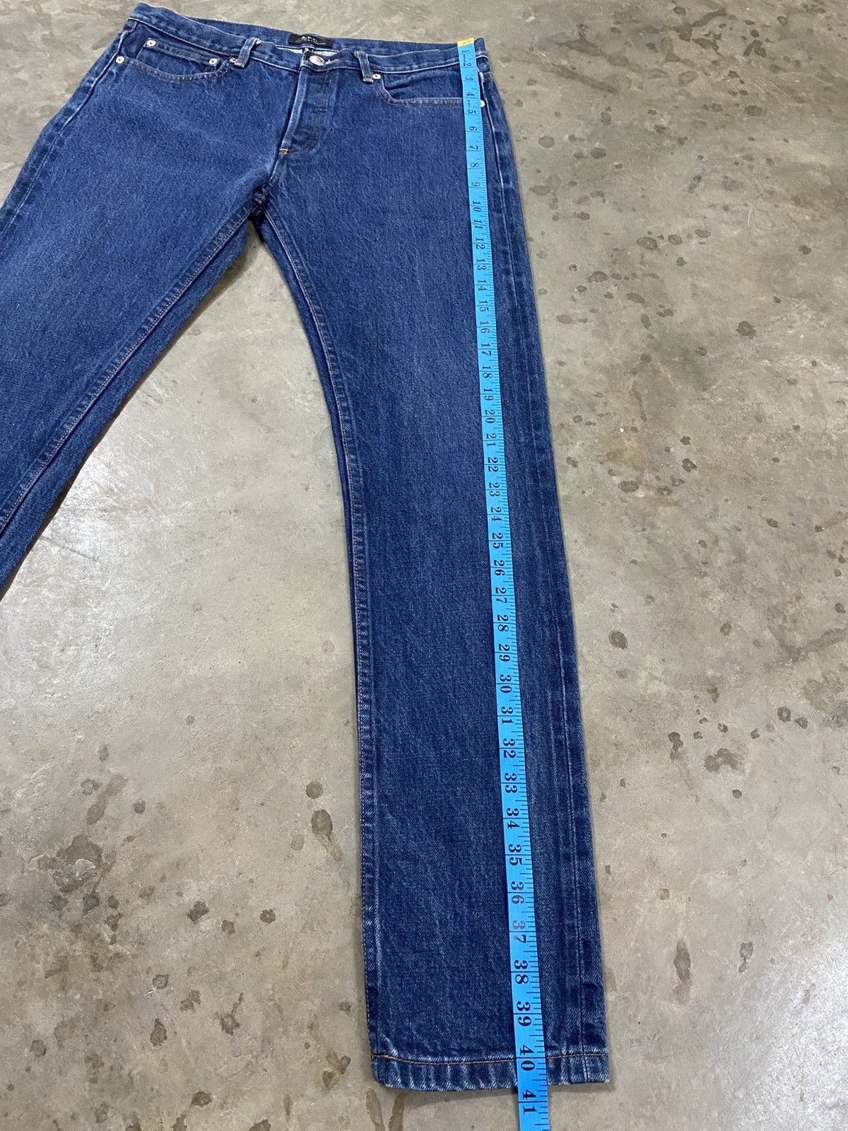 A.P.C. Japan Denim A.P.C Skinny Jeans Selvedge @285 Size US 31 - 2 Thumbnail
