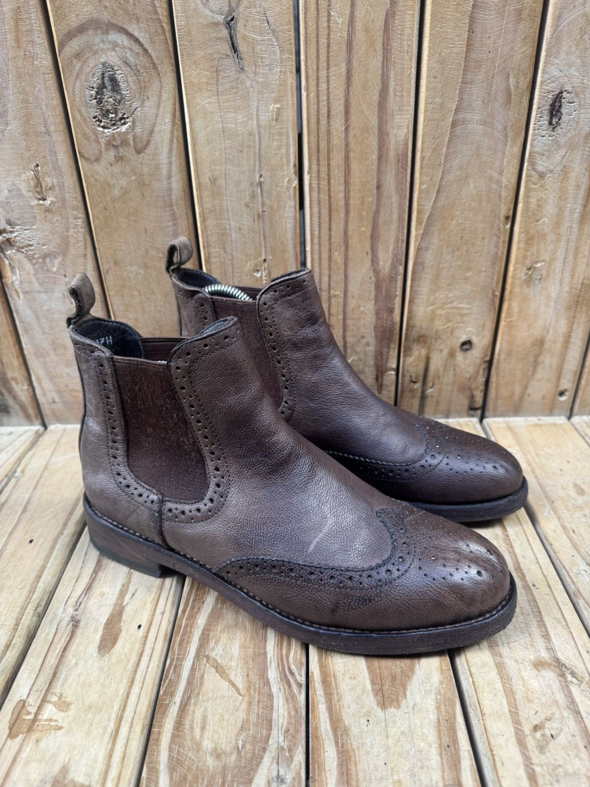 Church's Church’s ‘GRAFTON’ Brown Leather Boots Women’s EUR 37 H UK 4 Size US 7 / IT 37 - 10 Thumbnail