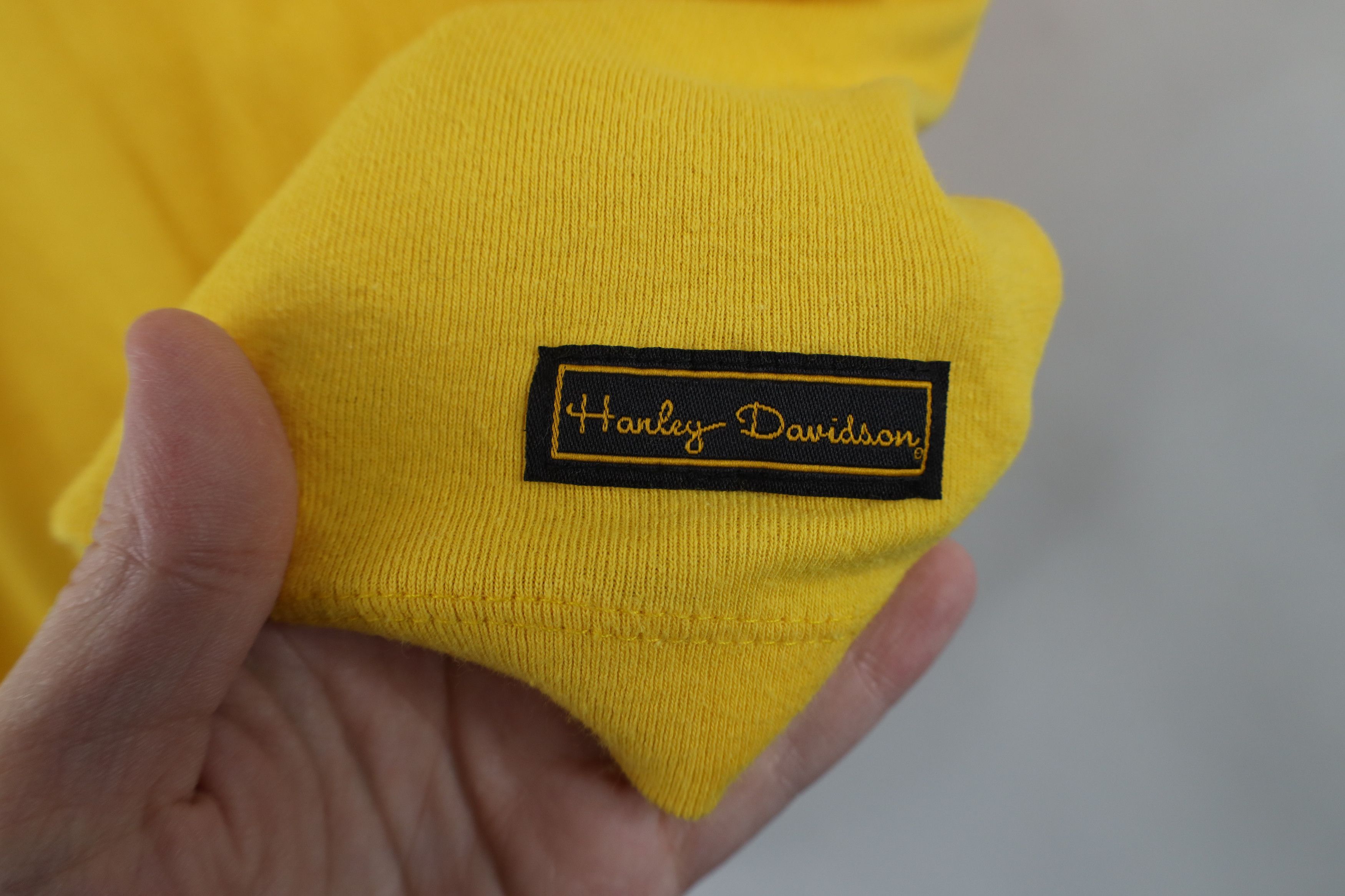 Harley Davidson Vintage Y2K Harley Davidson Tribal Ribbed Knit T-Shirt Size L / US 10 / IT 46 - 6 Thumbnail
