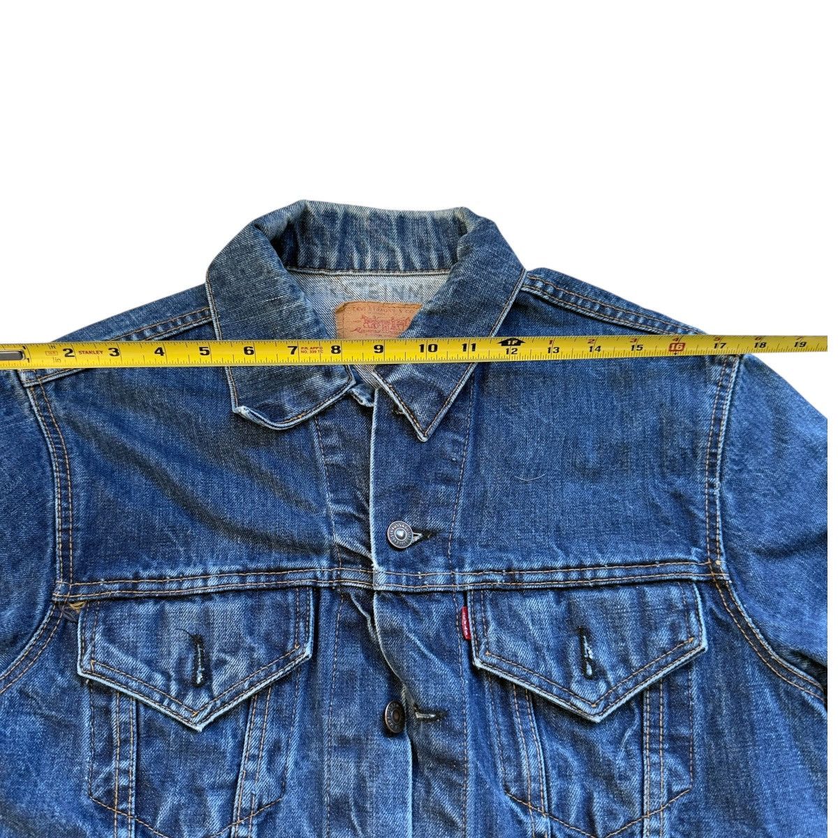 Levi's 1971 Levi’s jacket, Trucker III, 70505-0217 only 2 pockets Size M / US 6-8 / IT 42-44 - 12 Thumbnail