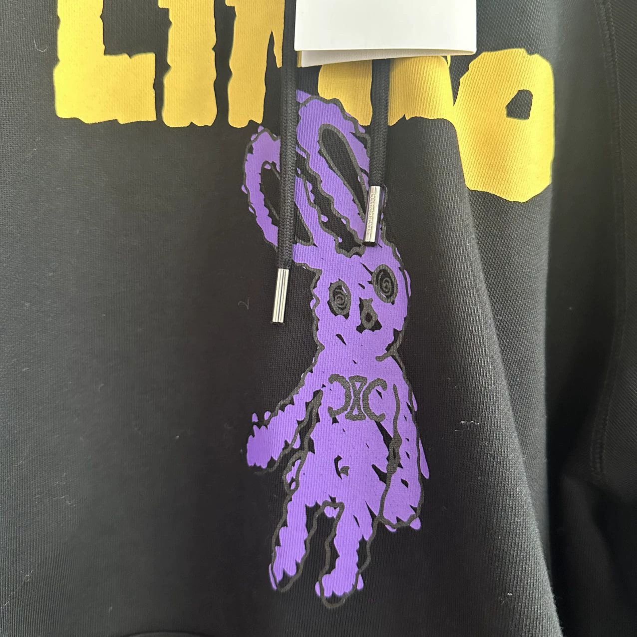 Celine Celine 25ss Doodle Rabbit Hoodie L Size L / US 10 / IT 46 - 3 Thumbnail