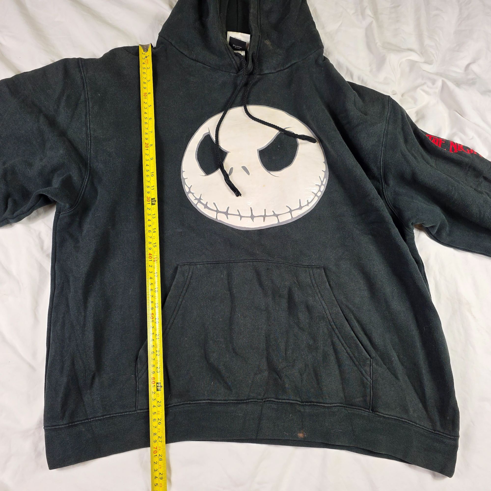 Disney Disney The Nightmare Before Christmas Adults XL Black Hoodie Size US XL / EU 56 / 4 - 9 Thumbnail