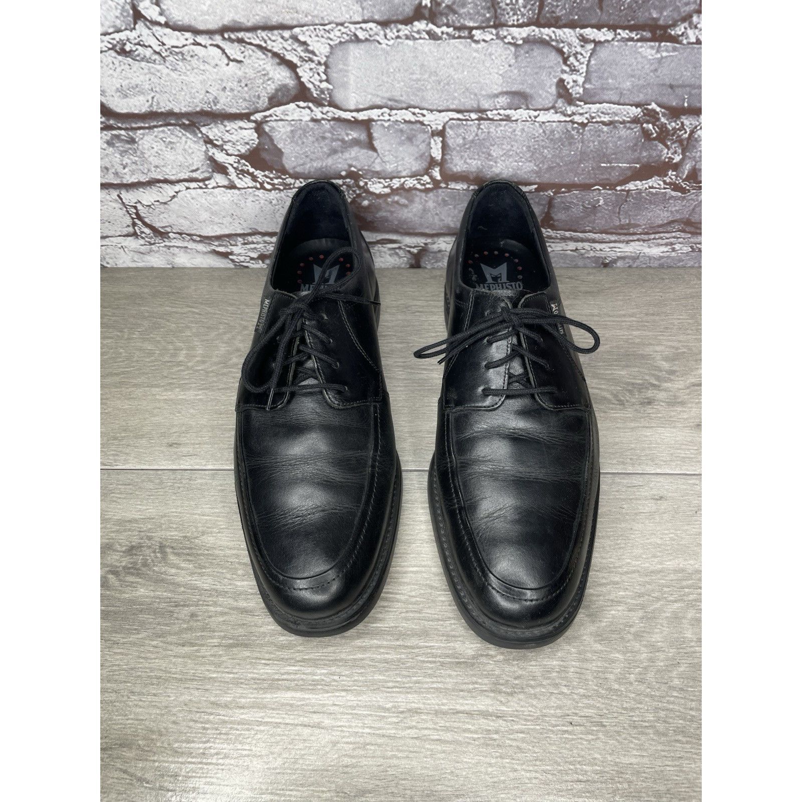 Mephisto Mephisto Air-Jet Black Leather Comfort Oxfords Casual Shoes Size US 9 / EU 42 - 17 Thumbnail