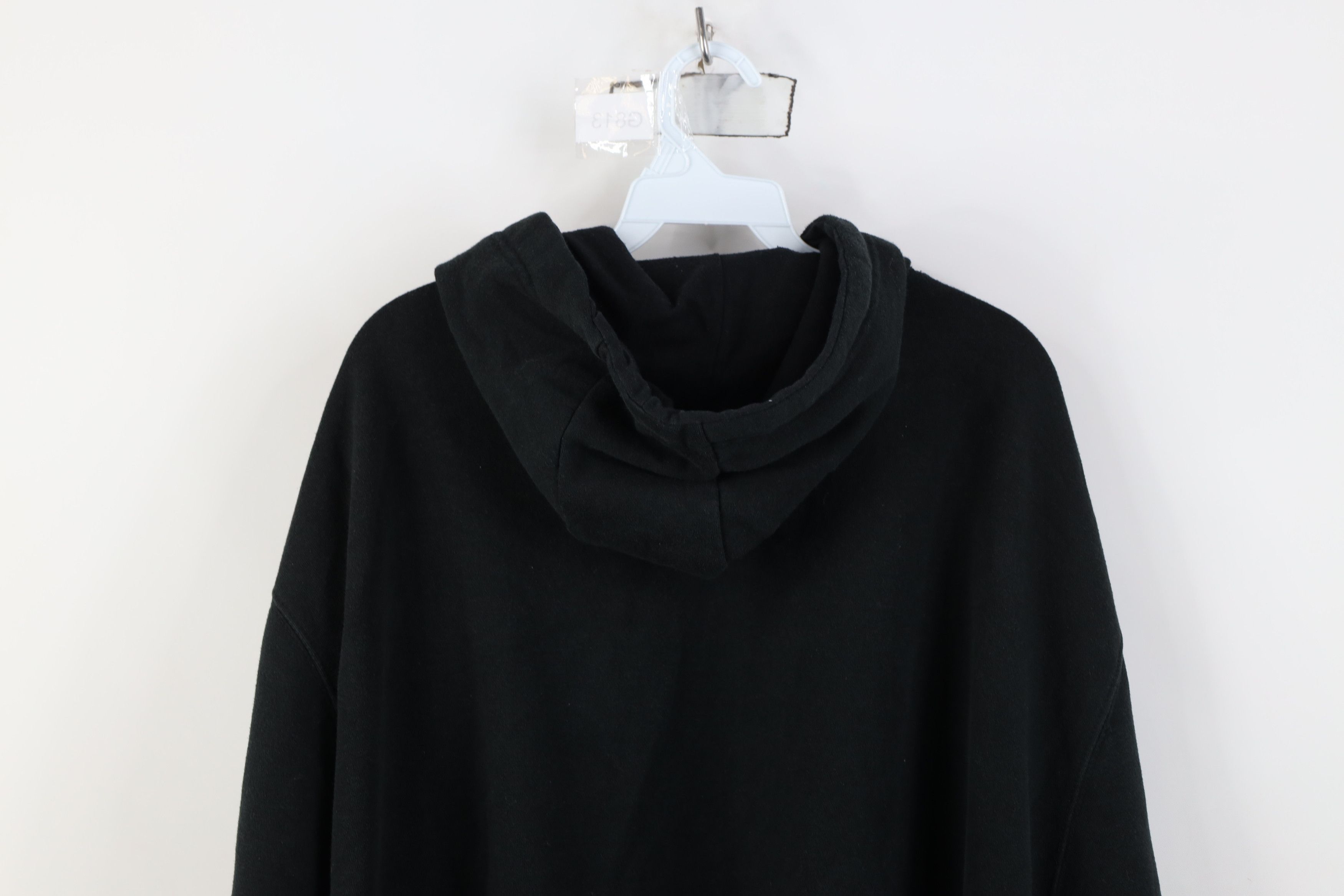 Vintage Vintage 90s Y2K Streetwear Striped Blank Hoodie Sweatshirt Size US XXL / EU 58 / 5 - 12 Thumbnail