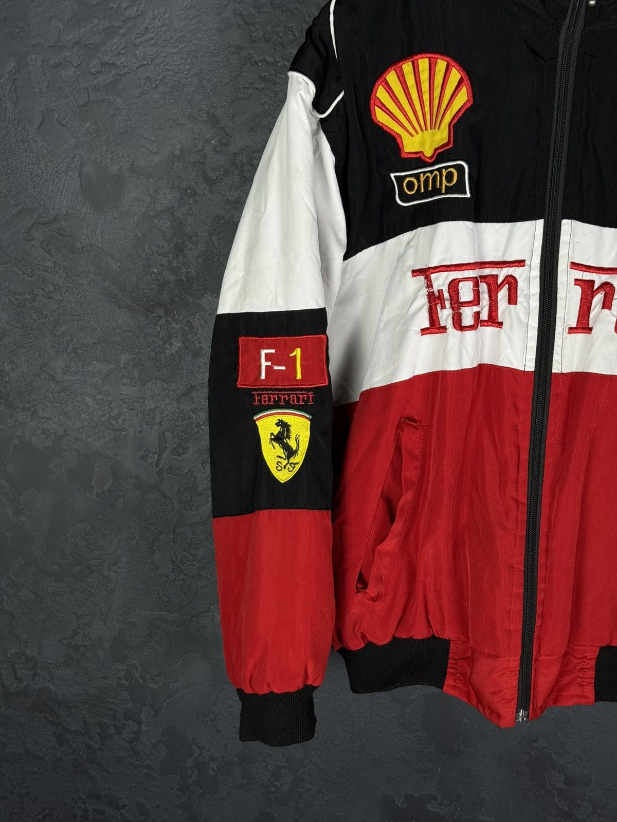 Vintage Vintage Ferrari Racing Jacket F1 Bomber Retro Size US M / EU 48-50 / 2 - 6 Thumbnail