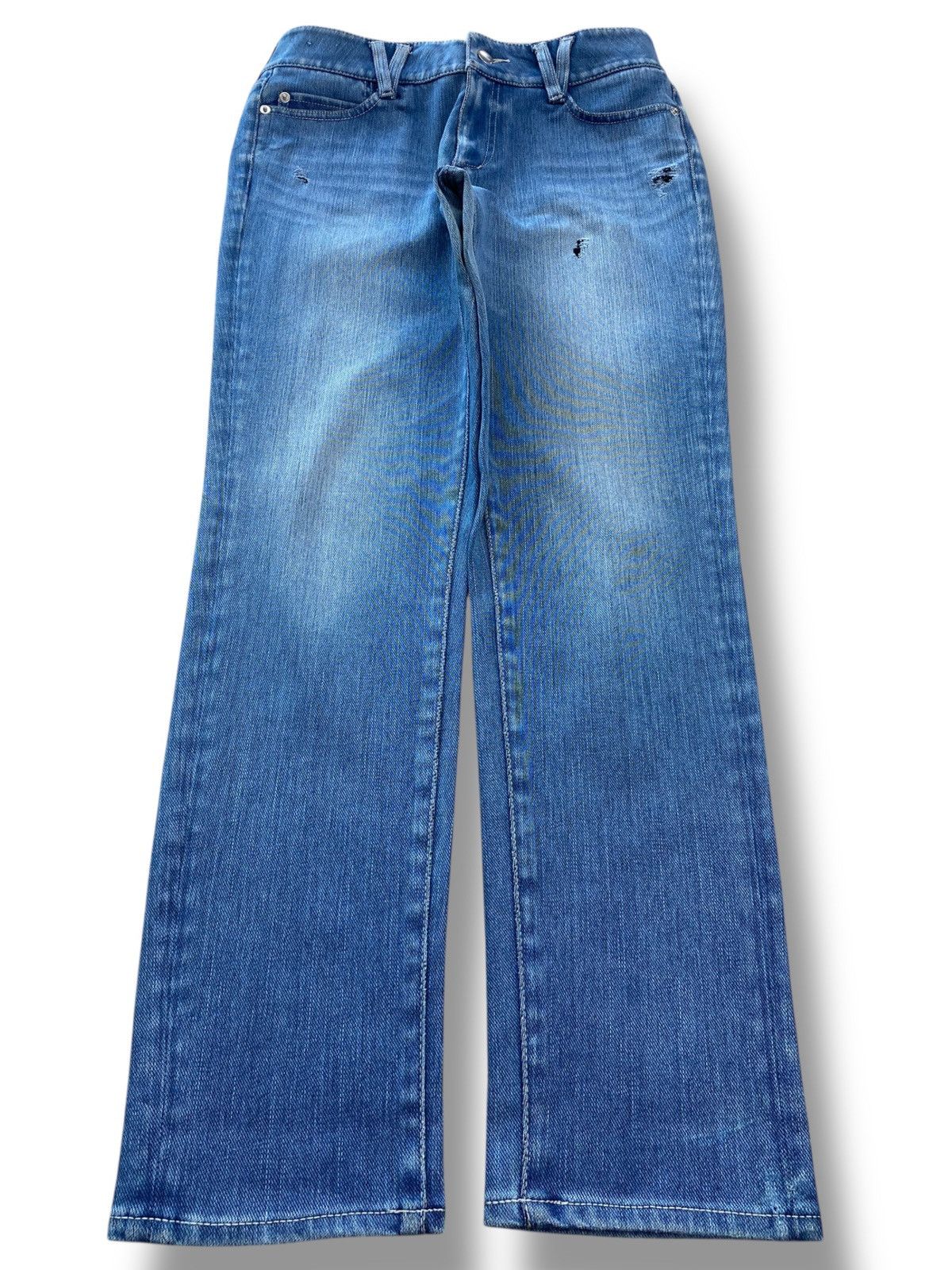Japanese Brand Japanese Brand Blue Wash Style Skinny Leg Jeans Size US 30 / EU 46 - 1 Thumbnail