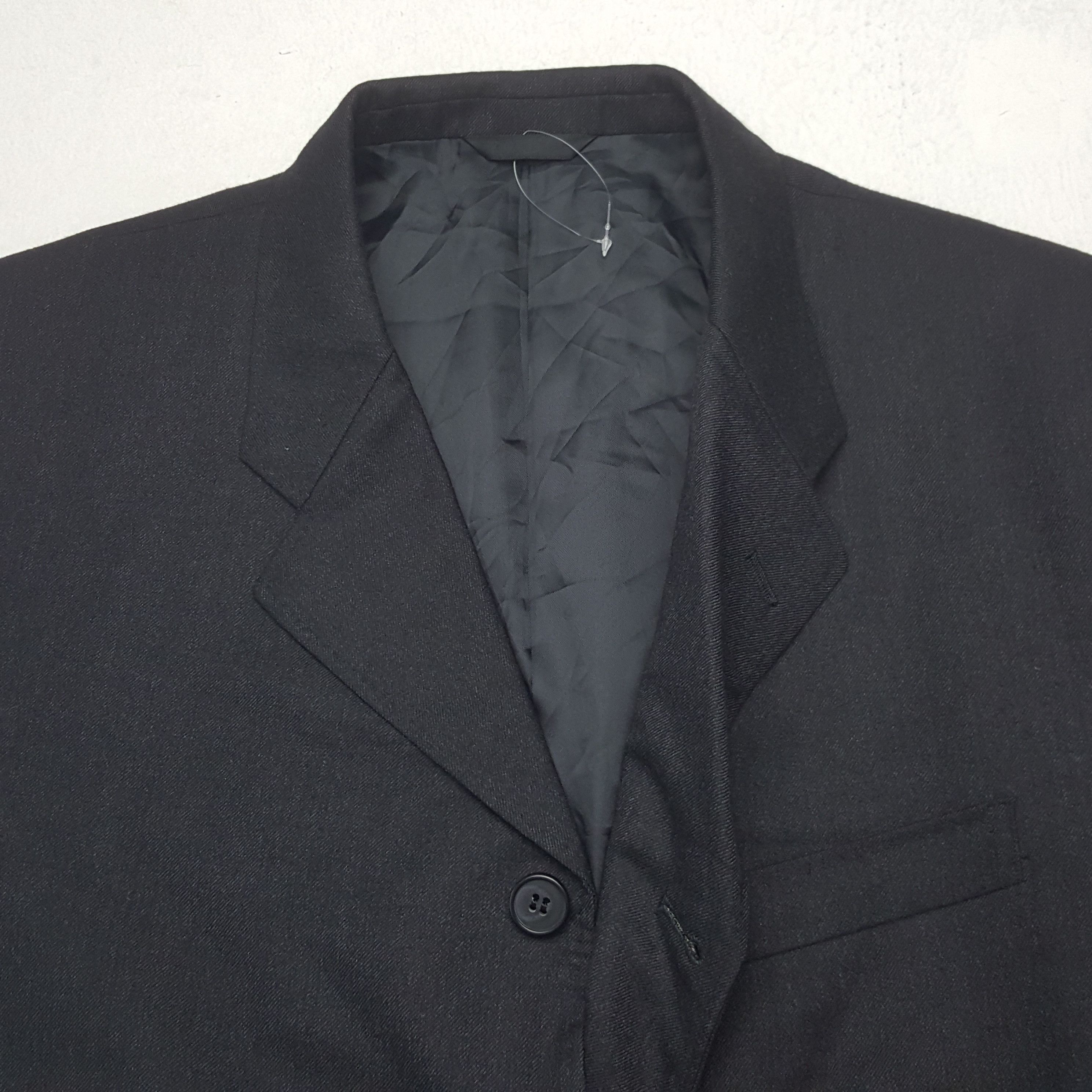 Japanese Brand × Vintage × Yohji Yamamoto Vintage Yohji Yamamoto AAR Blazer Cost Jacket Size US M / EU 48-50 / 2 - 3 Thumbnail