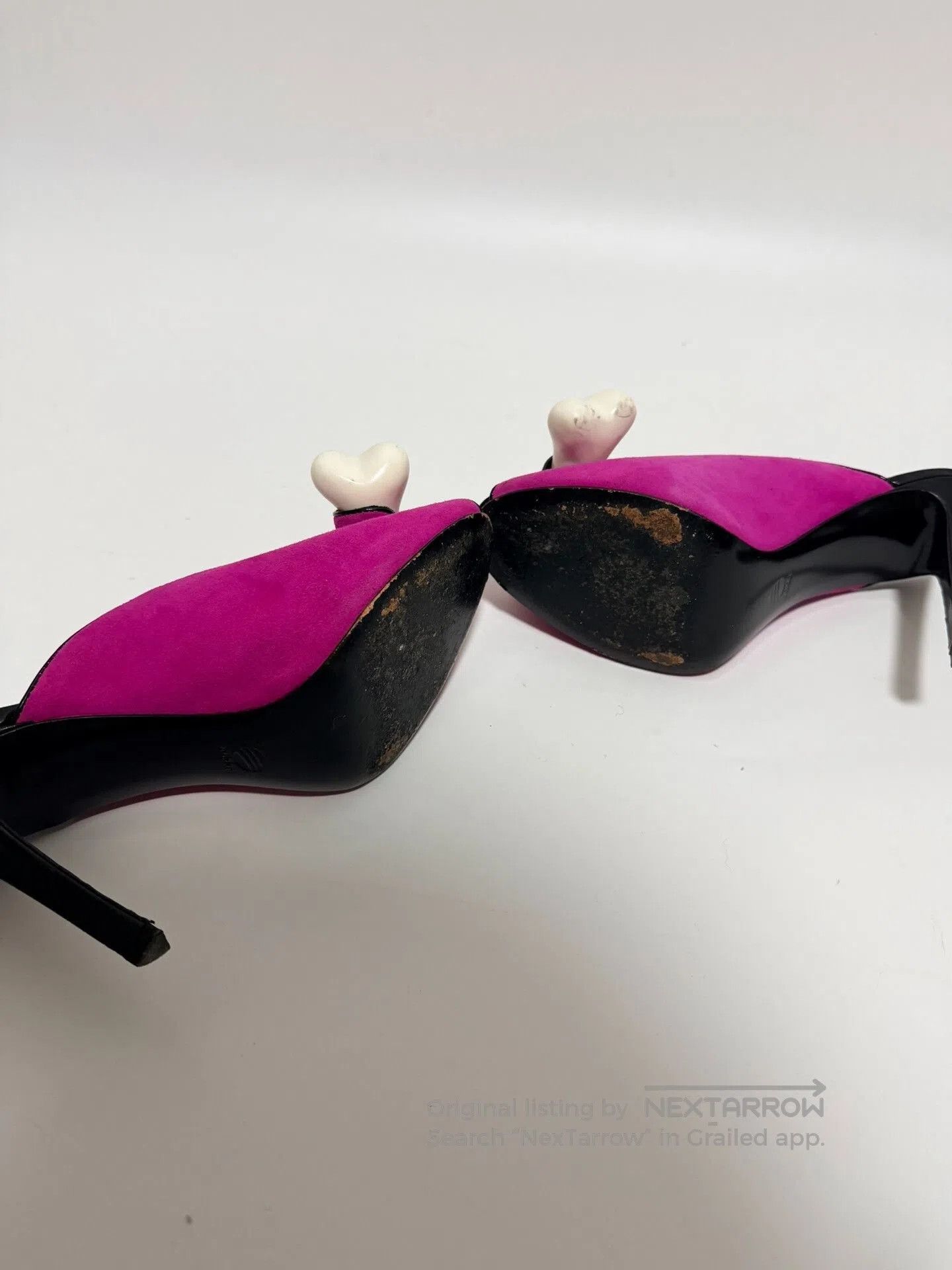 Jeremy Scott Jeremy Scott 2010SS Pink Bone Heel Mules. Size US 7 / IT 37 - 7 Thumbnail