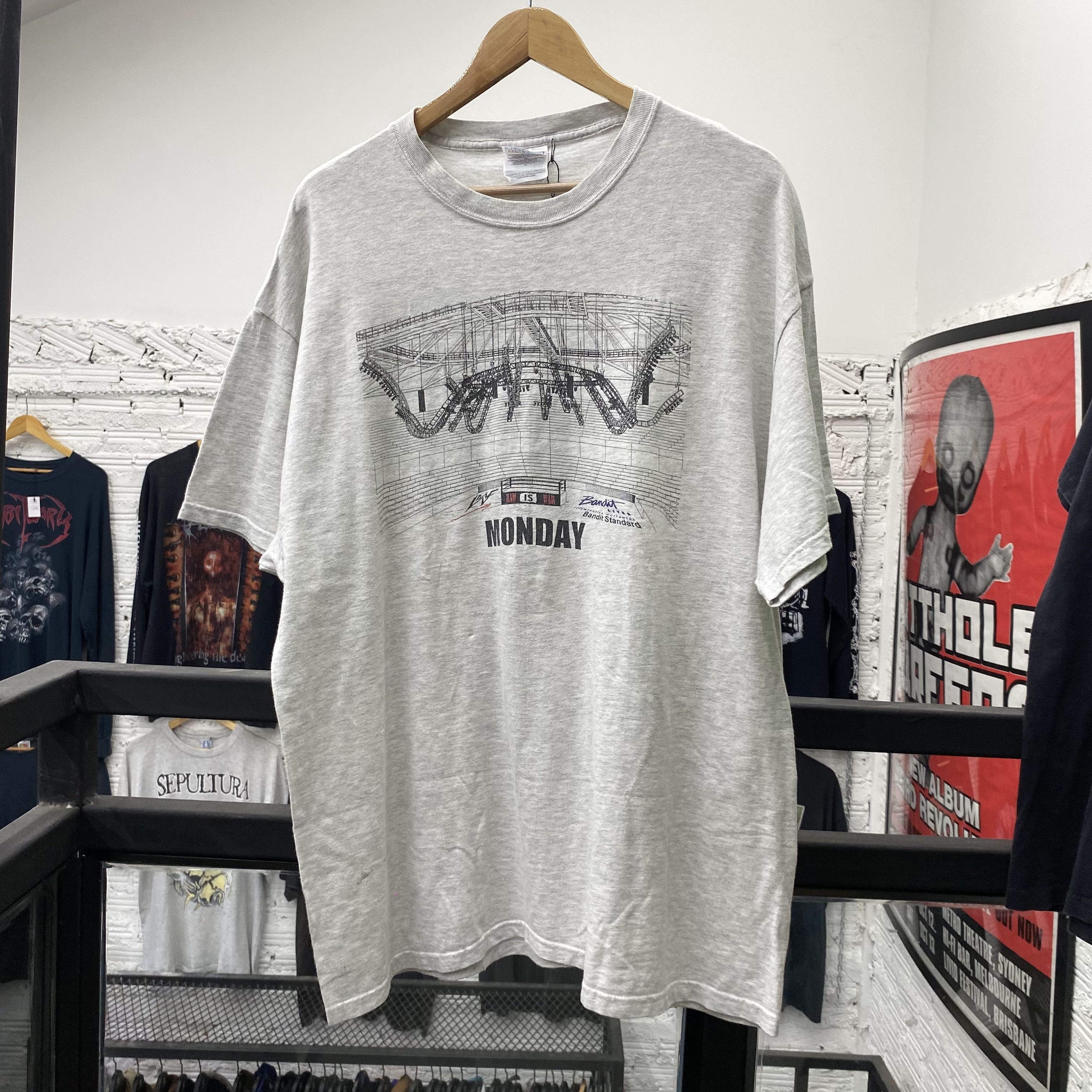 WWF WWF Raw and Smackdown Vintage Shirt Size US XL / EU 56 / 4 - 1 Thumbnail