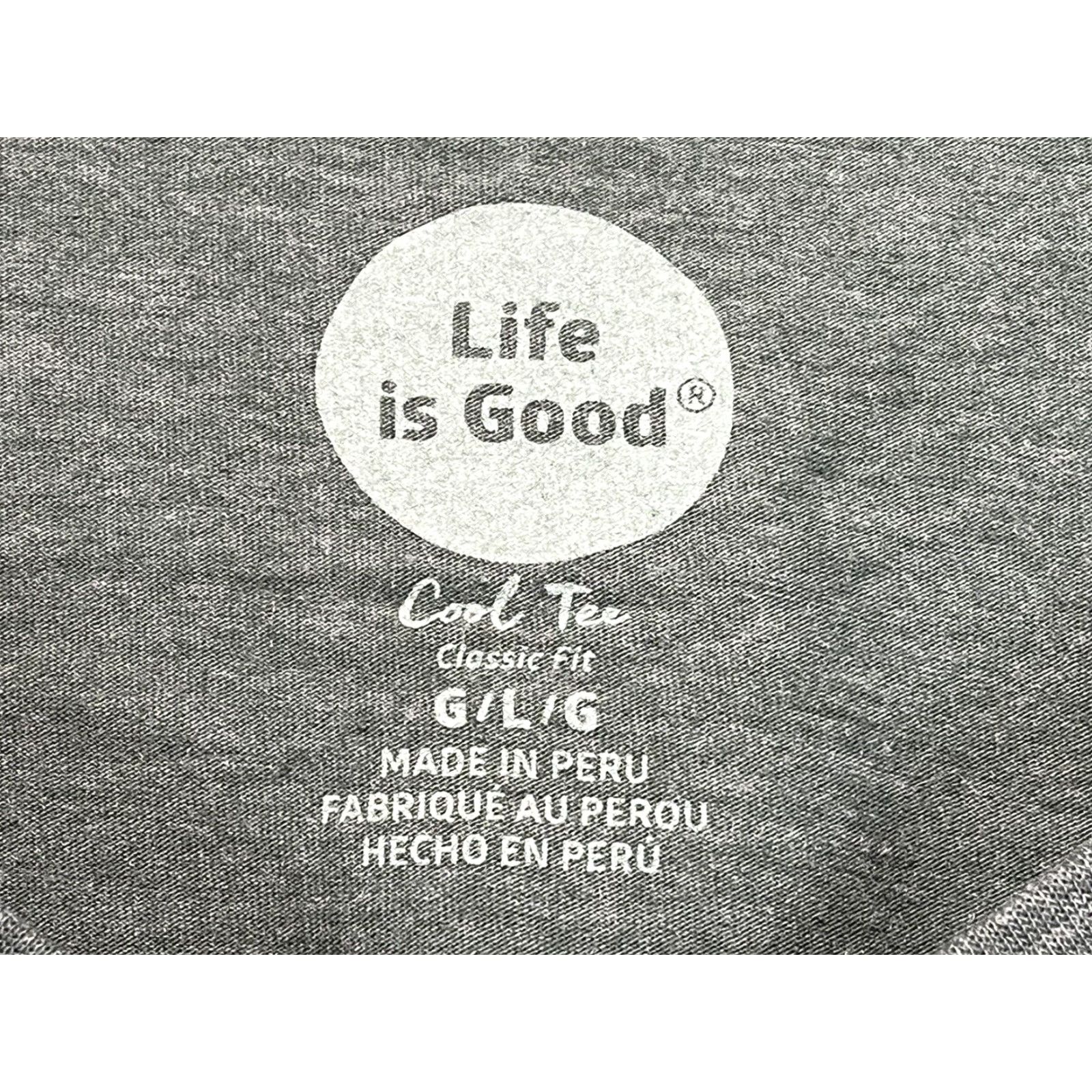Life is Good VINTAGE Life is Good Long Sleeve T-Shirt Univ Of Miami Hurricanes Graphic Print Green Adult Large College Womens Size L / US 10 / IT 46 - 4 Thumbnail