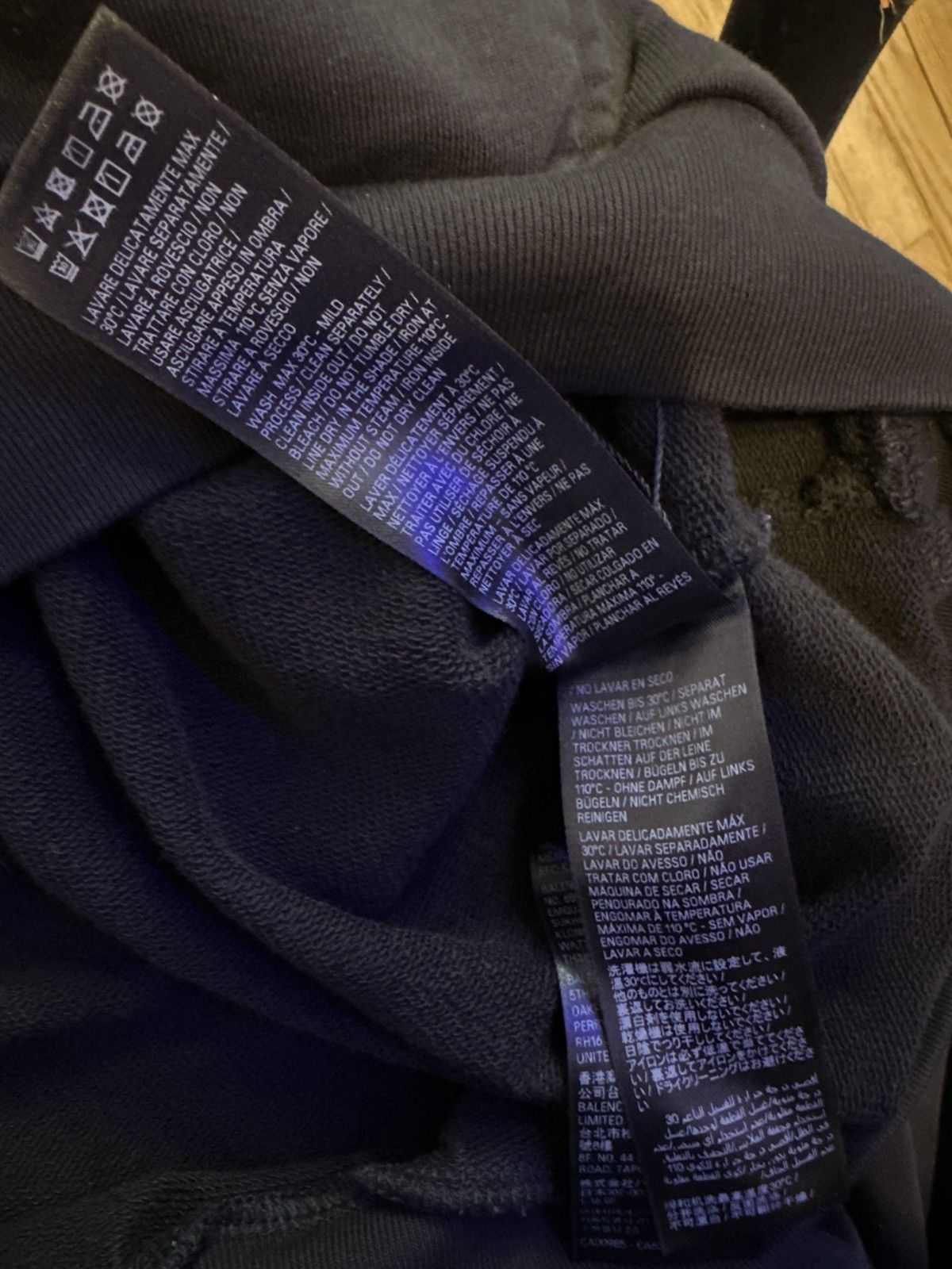 Balenciaga Plain Logo Hoodie