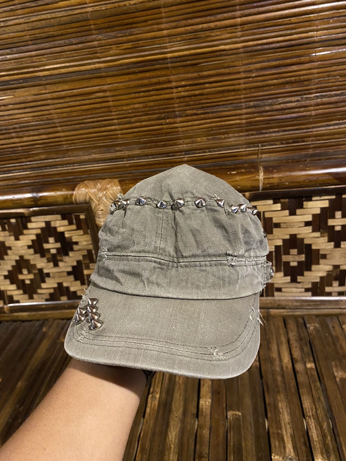 14th Addiction 2000s cadet hat distressed blink punk y2k style Size ONE SIZE - 2 Thumbnail