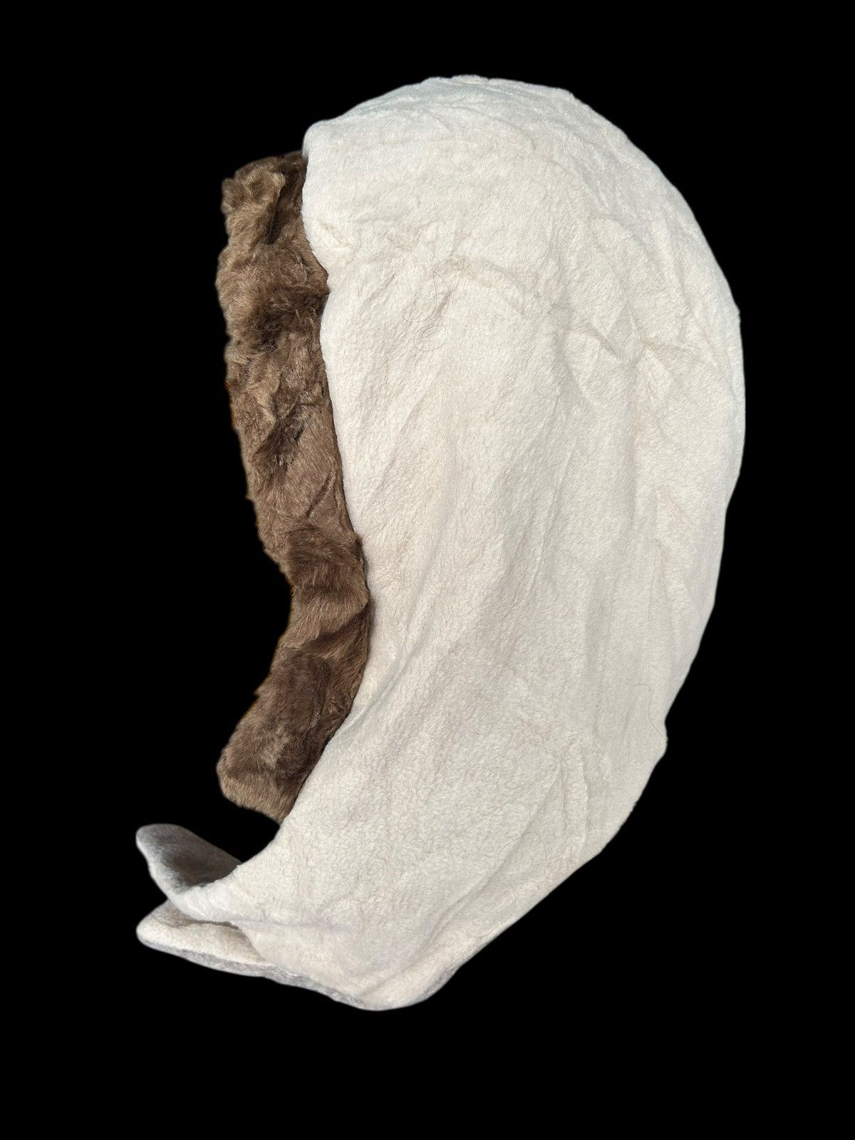 Kapital Japanese Punk Bondage Style Balaclava Fur Big Beanie Size ONE SIZE - 4 Thumbnail