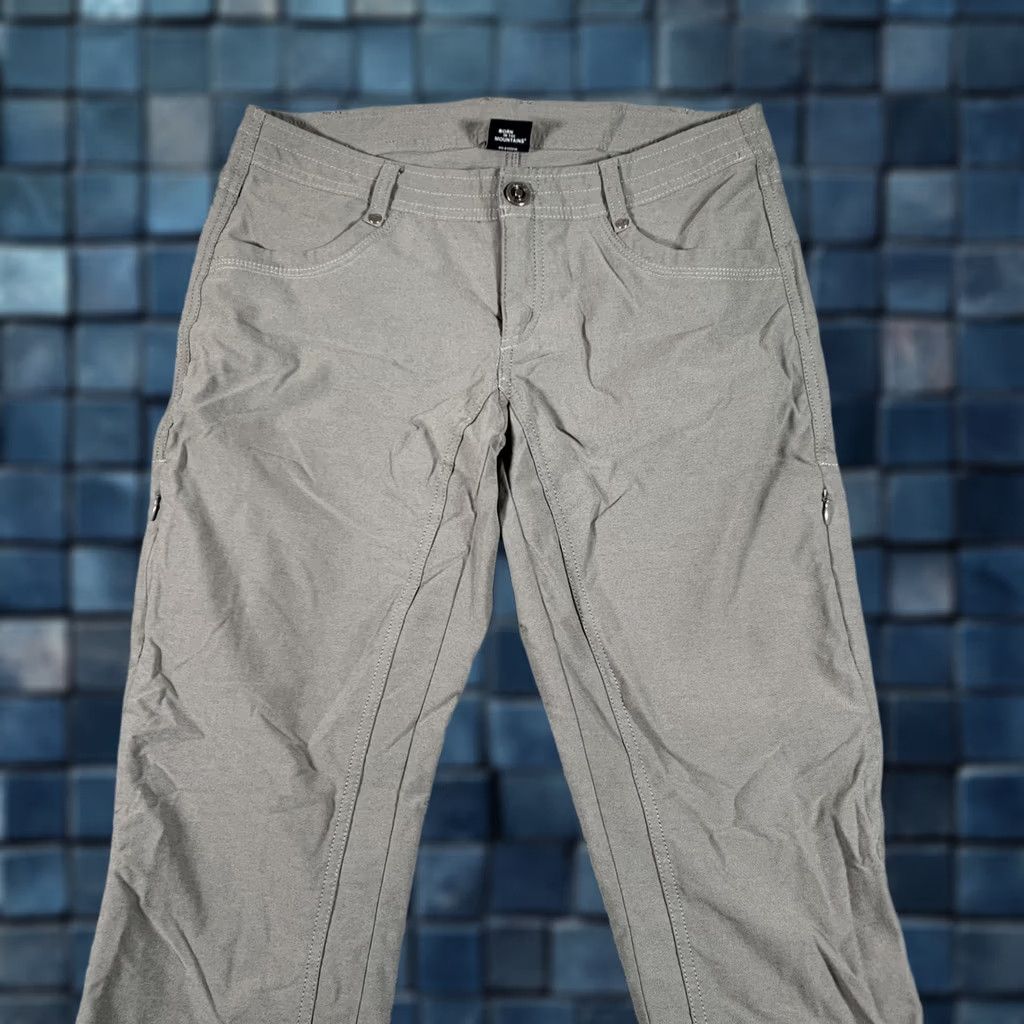 Vintage Kuhl Capri Pants Womens 8 Gray Nylon Blend Crop Lightweight Hiking Travel Pants Size 30" / US 8 / IT 44 - 1 Thumbnail