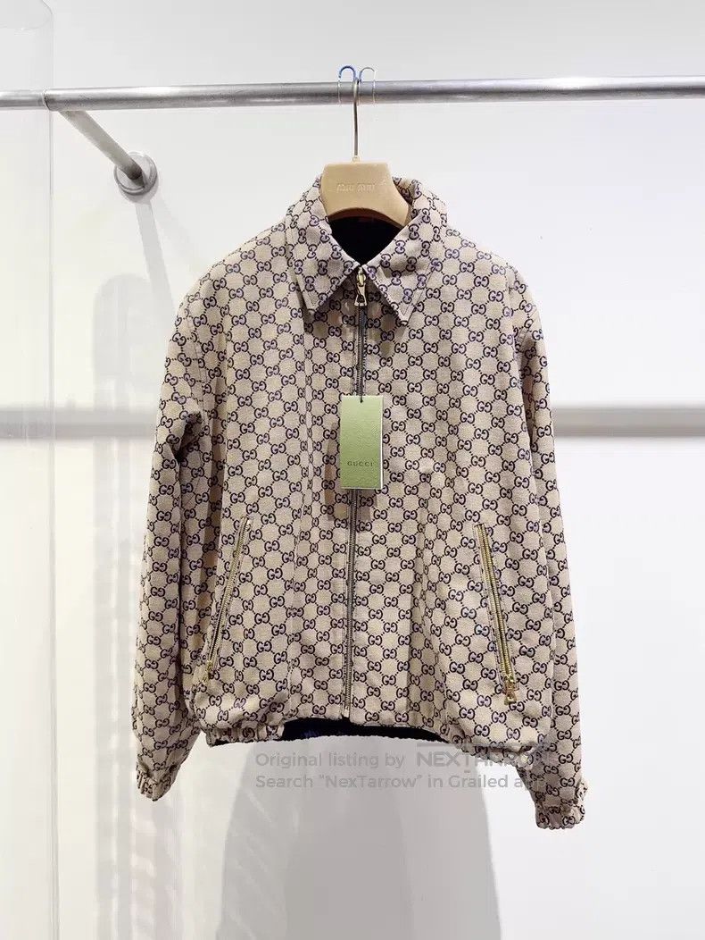 Gucci Gucci Full logo jacket Size US S / EU 44-46 / 1 - 1 Thumbnail
