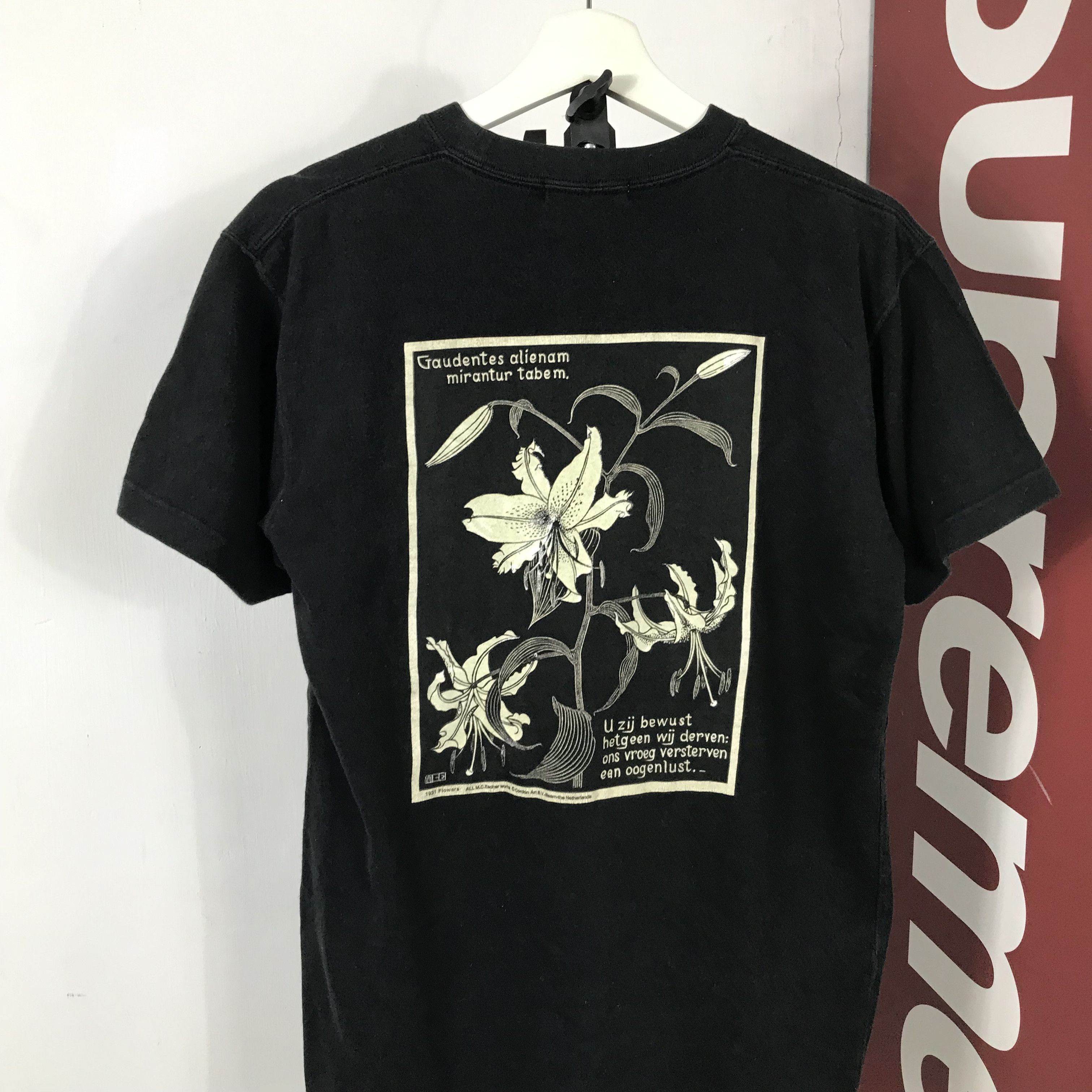 Arts & Science M.C. Escher Cordon Art Works flower Vintage Tee Size US M / EU 48-50 / 2 - 2 Thumbnail