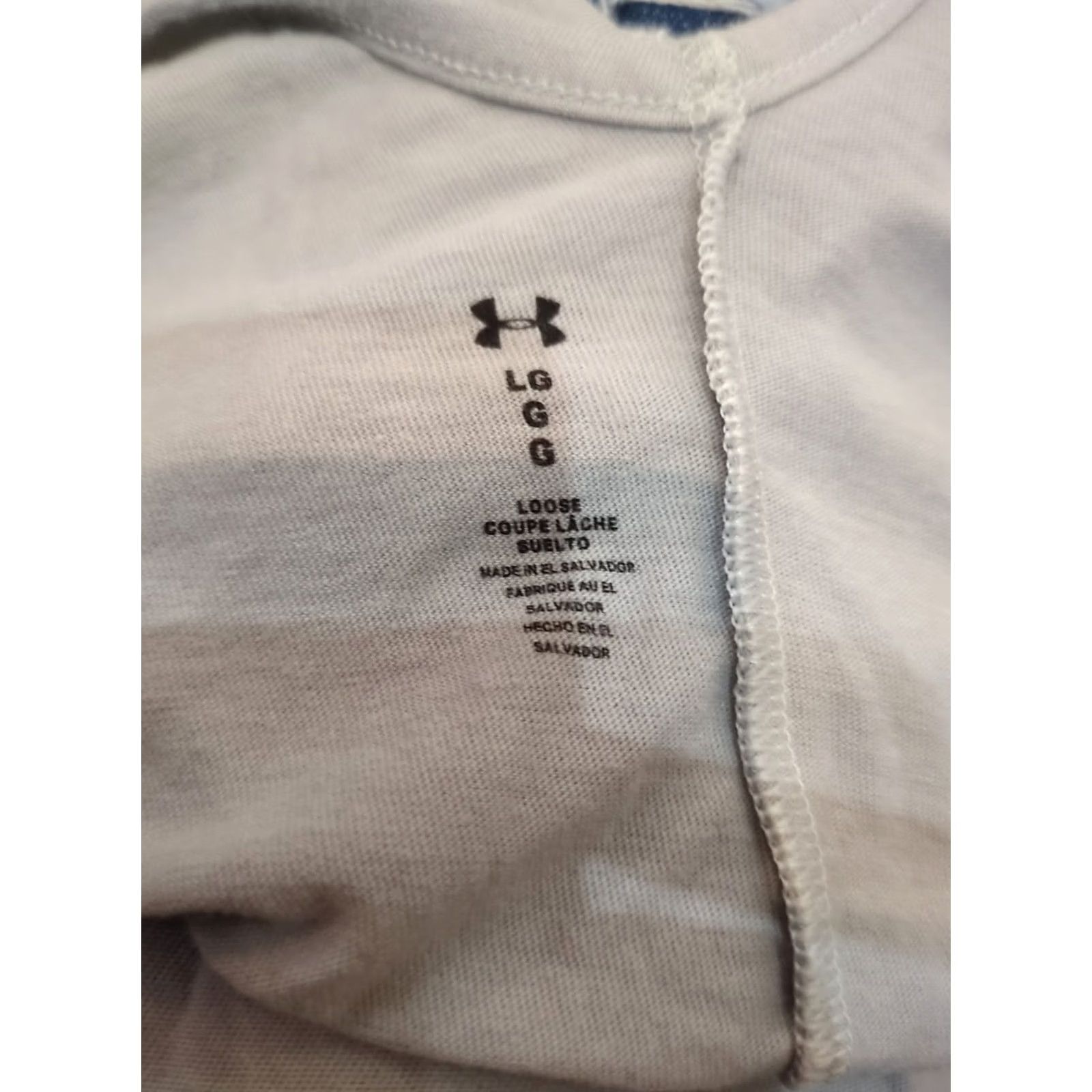 Under Armour Under Armour Women's Tank Top L Sleeveless Gray Patriotic Freedom USA Tank Top Ladies Regular Cotton/Polyester Shirt Size L / US 10 / IT 46 - 3 Thumbnail