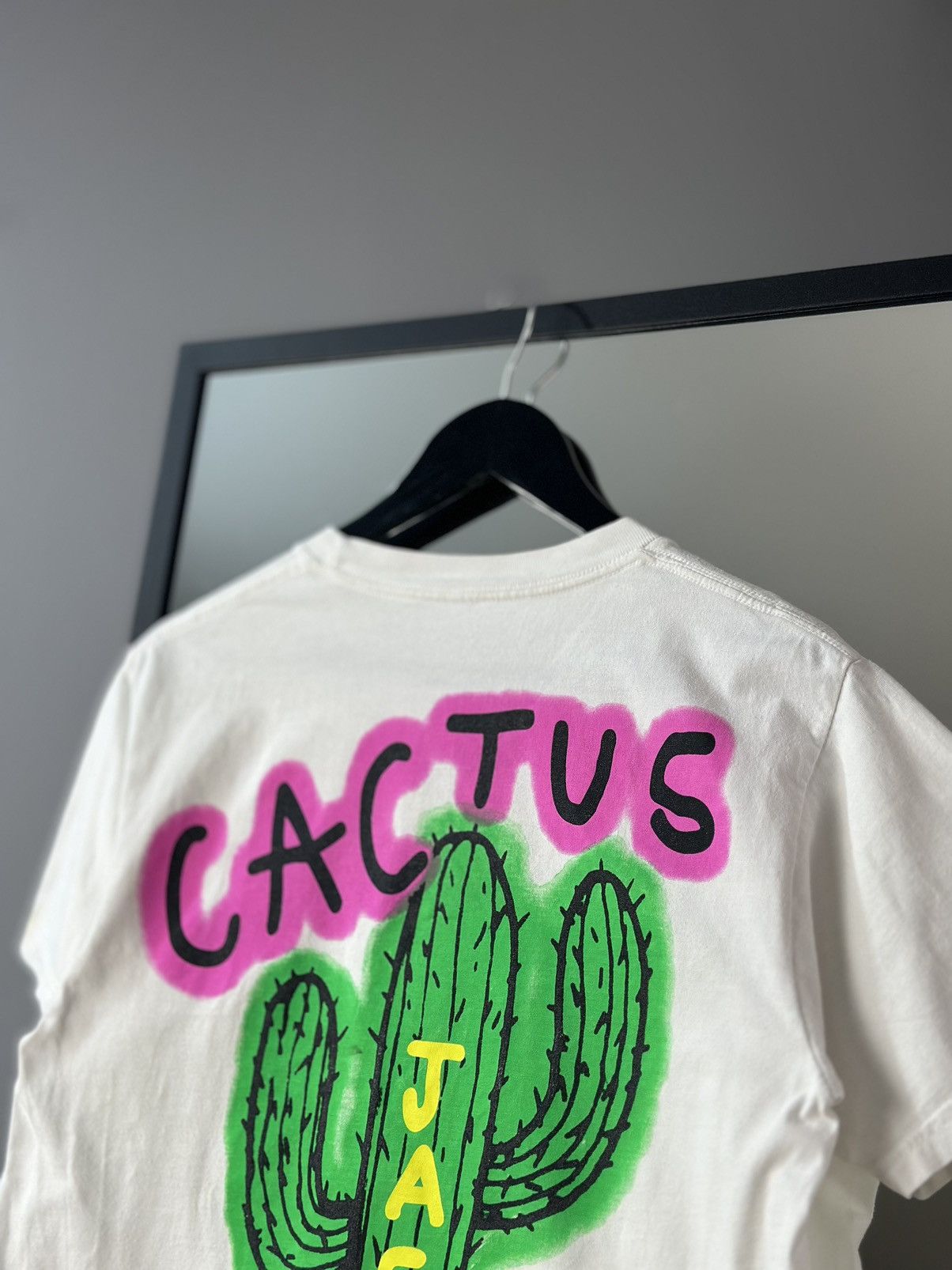 Vintage Vintage Jack Cactus Travis Scott White T-shirt Size US S / EU 44-46 / 1 - 11 Thumbnail