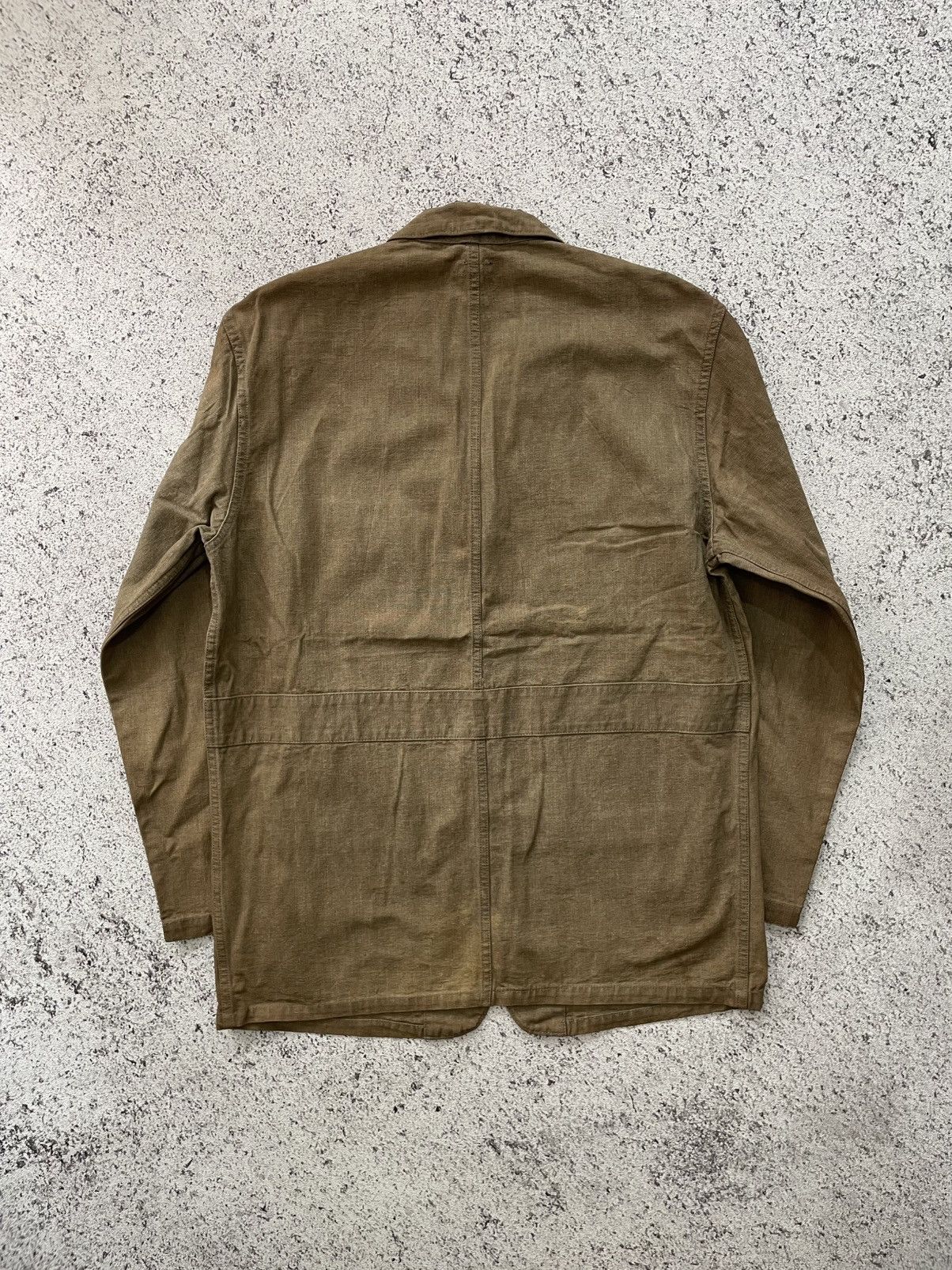 Other 1990s Ropes - Denim Canvas Work Blazer Jacket Size US L / EU 52-54 / 3 - 4 Thumbnail
