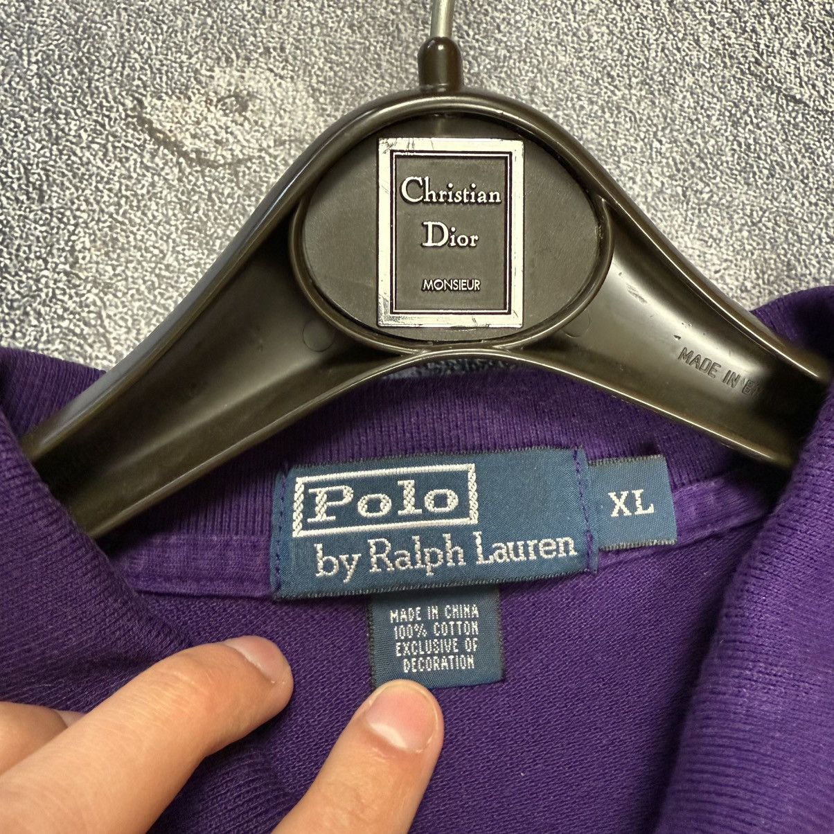 Ralph Lauren Chief Keef Polo Ralph Lauren vintage purple T shirt small te Size US XL / EU 56 / 4 - 4 Thumbnail