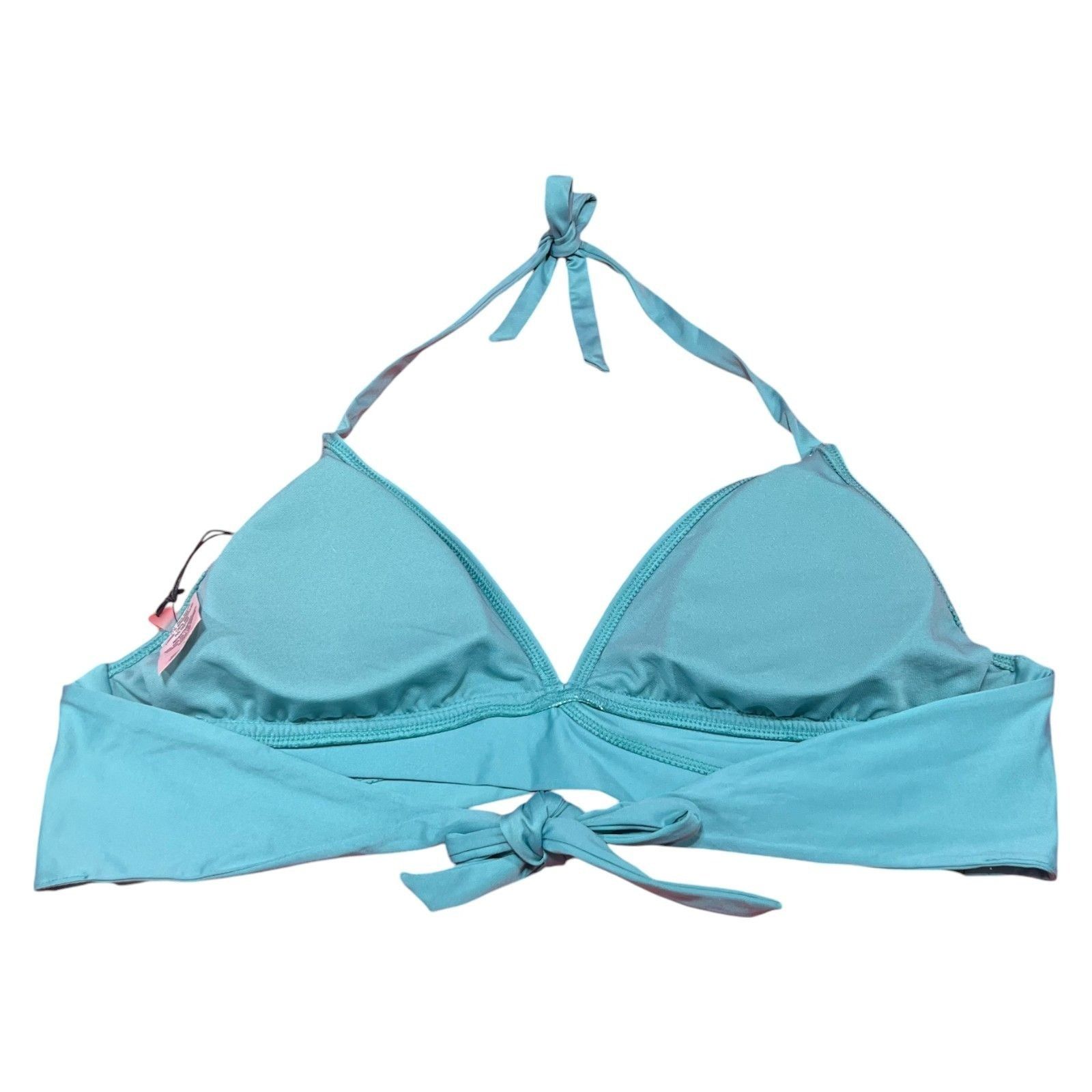 Other Shade & Shore - Women's Triangle Bralette Faux Wrap Halter B Size ONE SIZE - 2 Thumbnail
