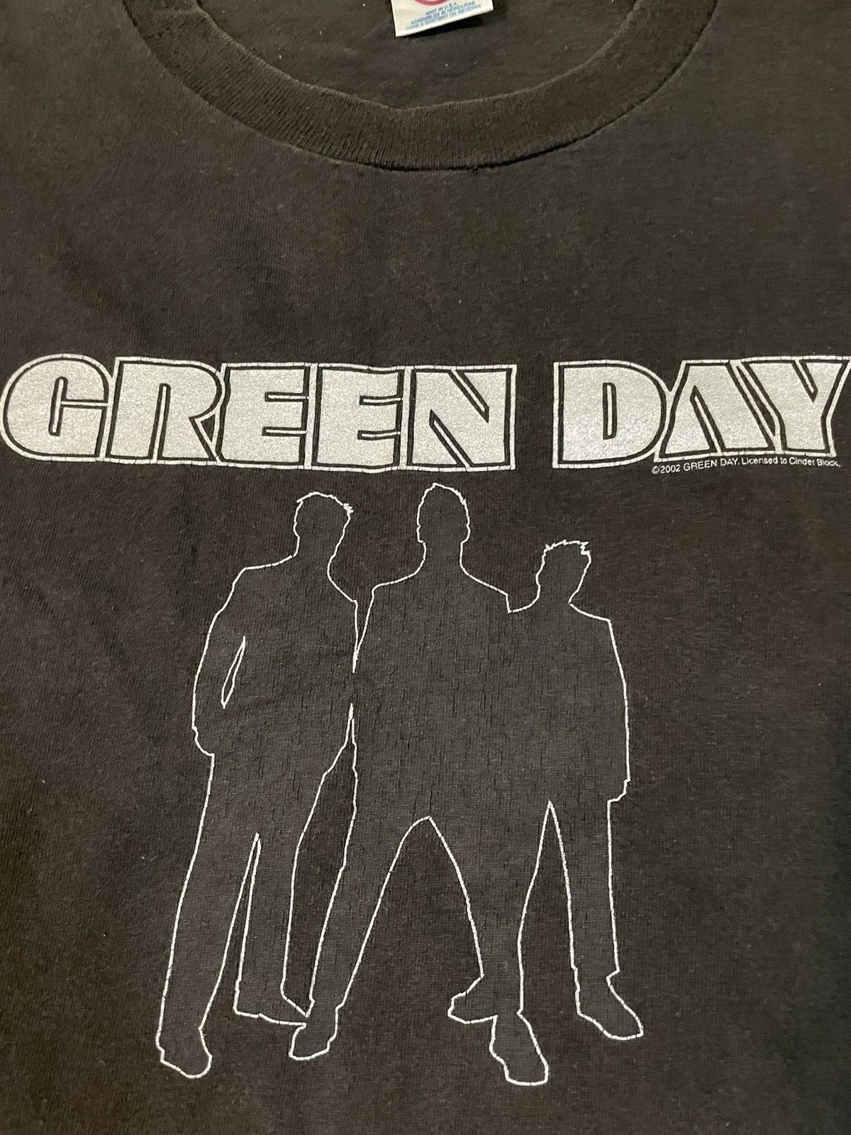 Band Tees Vintage Y2k Green Day Tour 2002 Size US L / EU 52-54 / 3 - 5 Thumbnail