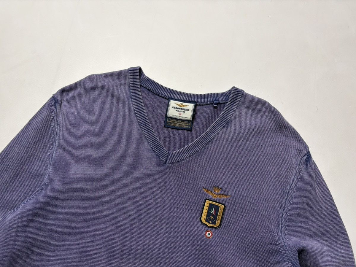 Aeronautica Militare Aeronautica Militare V neck pullover Size US M / EU 48-50 / 2 - 2 Thumbnail