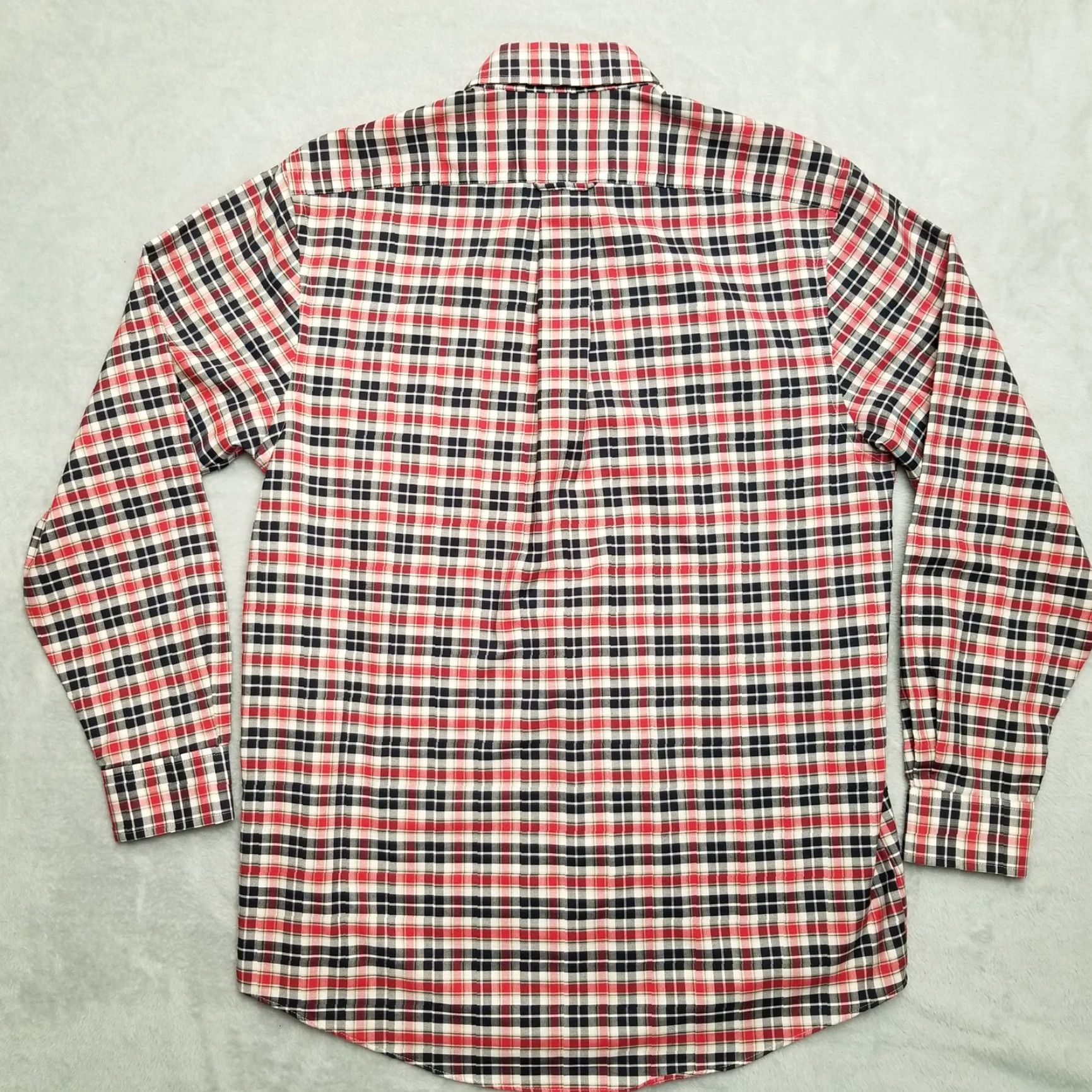 Vintage VINTAGE Towncraft Shirt Men M Plaid Button-Down Long Sleeve Casual Blue Red Size US M / EU 48-50 / 2 - 6 Thumbnail