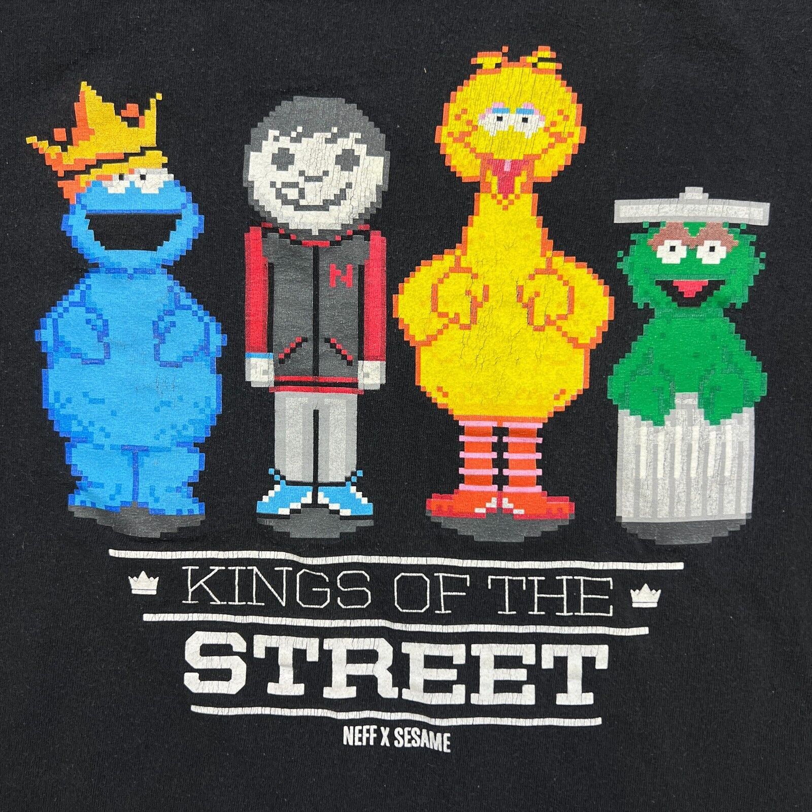 Cartoon Network × NEFF Neff Sesame Street T Shirt Graphic Cartoon Short Sleeve Tee Size US M / EU 48-50 / 2 - 3 Thumbnail
