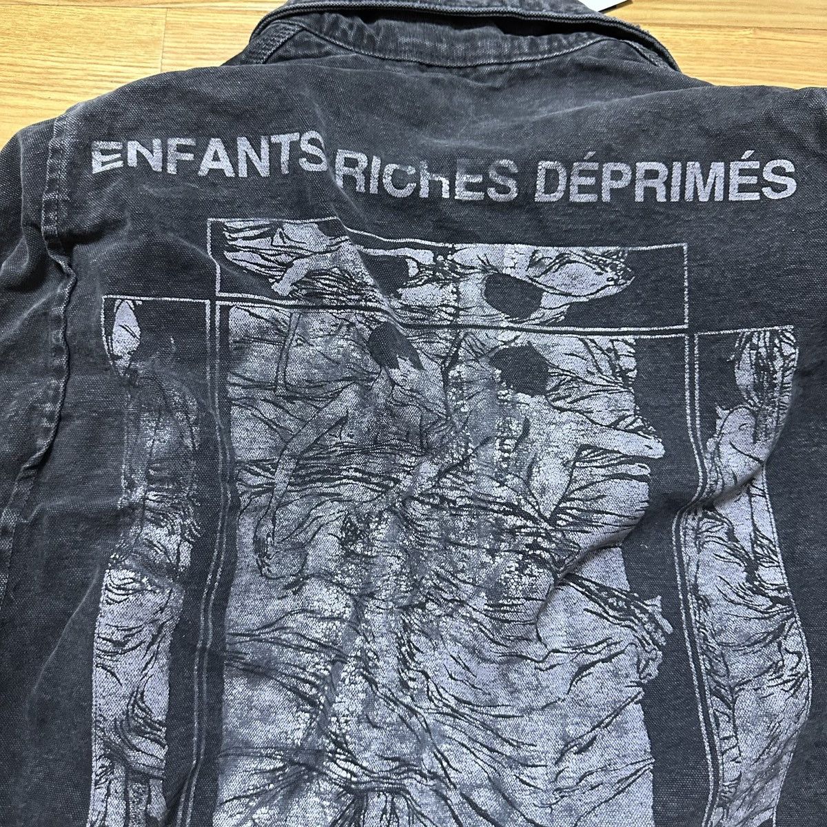 Enfants Riches Deprimes Enfants Riches Deprimes ERD Washed Carhartt Jacket Size US M / EU 48-50 / 2 - 3 Thumbnail