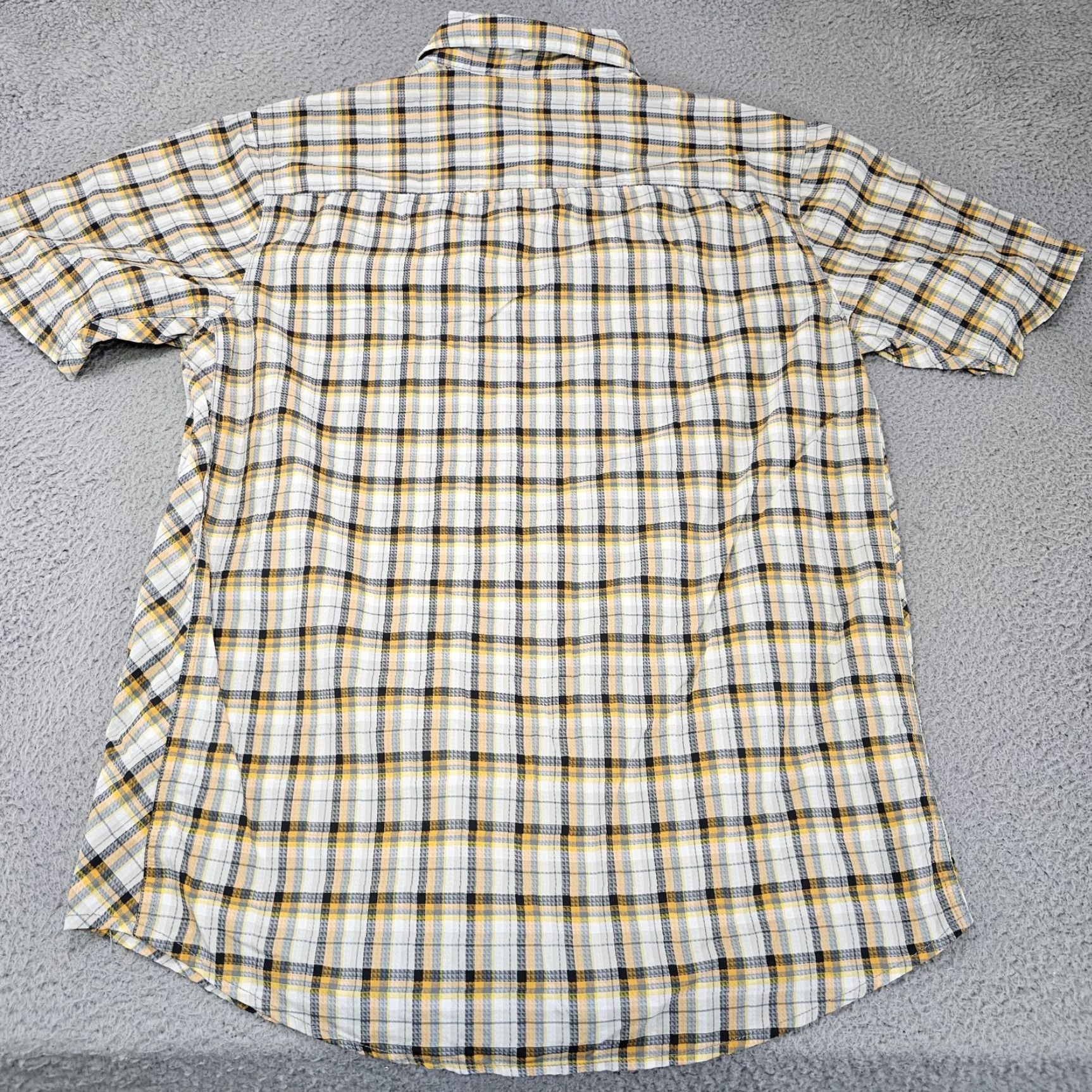 Royal Robbins Royal Robbins Shirt Mens S Yellow Check Short Sleeve Button-Up Size US S / EU 44-46 / 1 - 5 Thumbnail