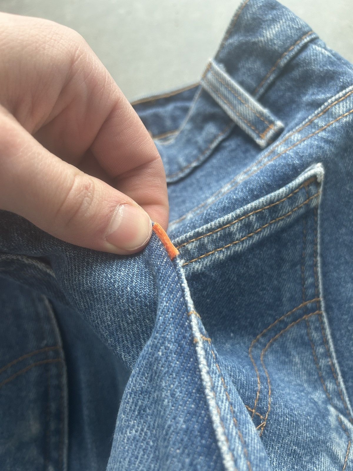 Levi's × Vintage Vintage 90s Levi’s 517 Orange Tab Denim Jeans 33x30 Size US 33 - 9 Thumbnail