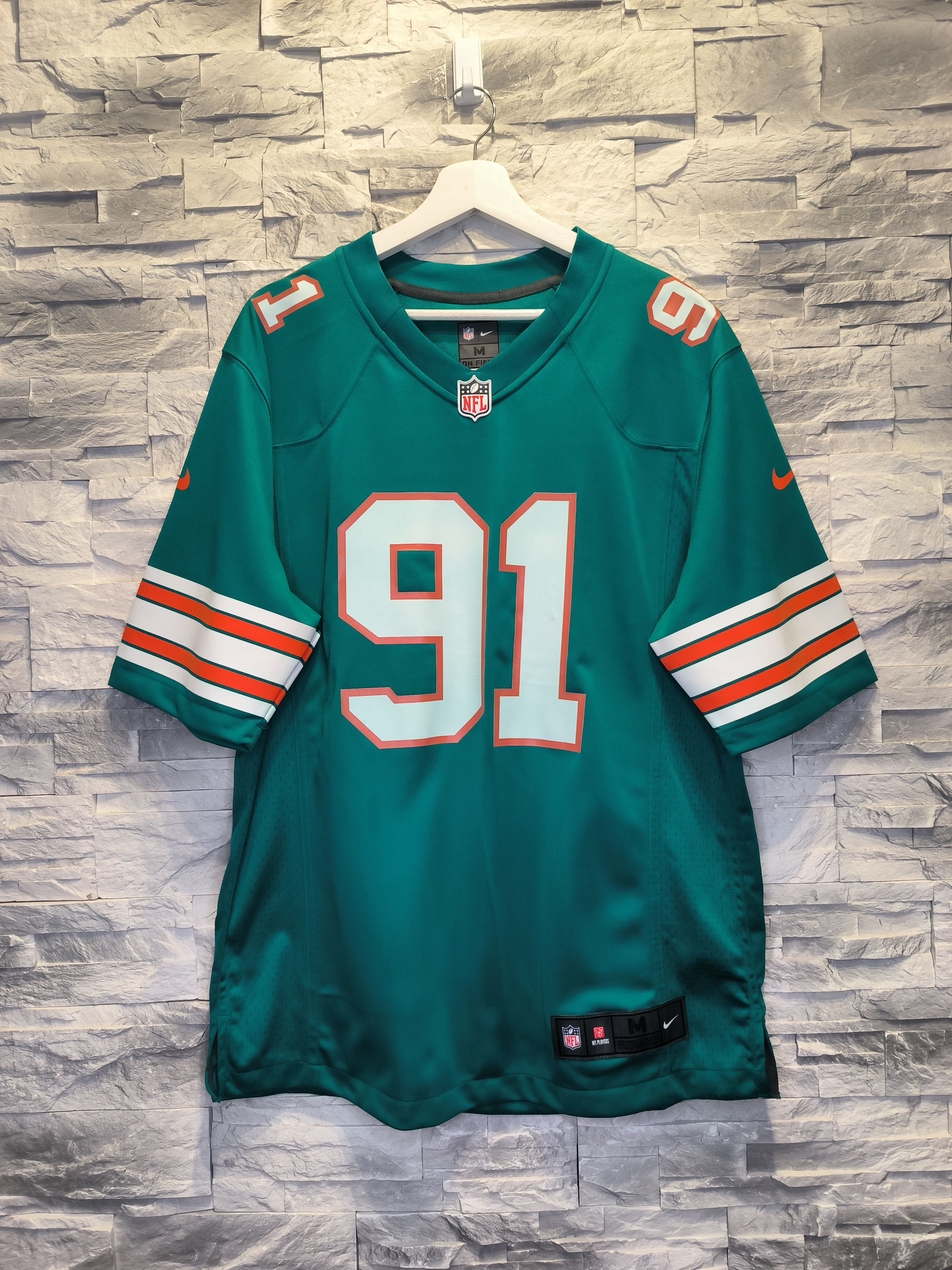 NFL × Nike Nike Jersey NFL Wake 91 Miami Dolphins Shirt Size US M / EU 48-50 / 2 - 1 Thumbnail