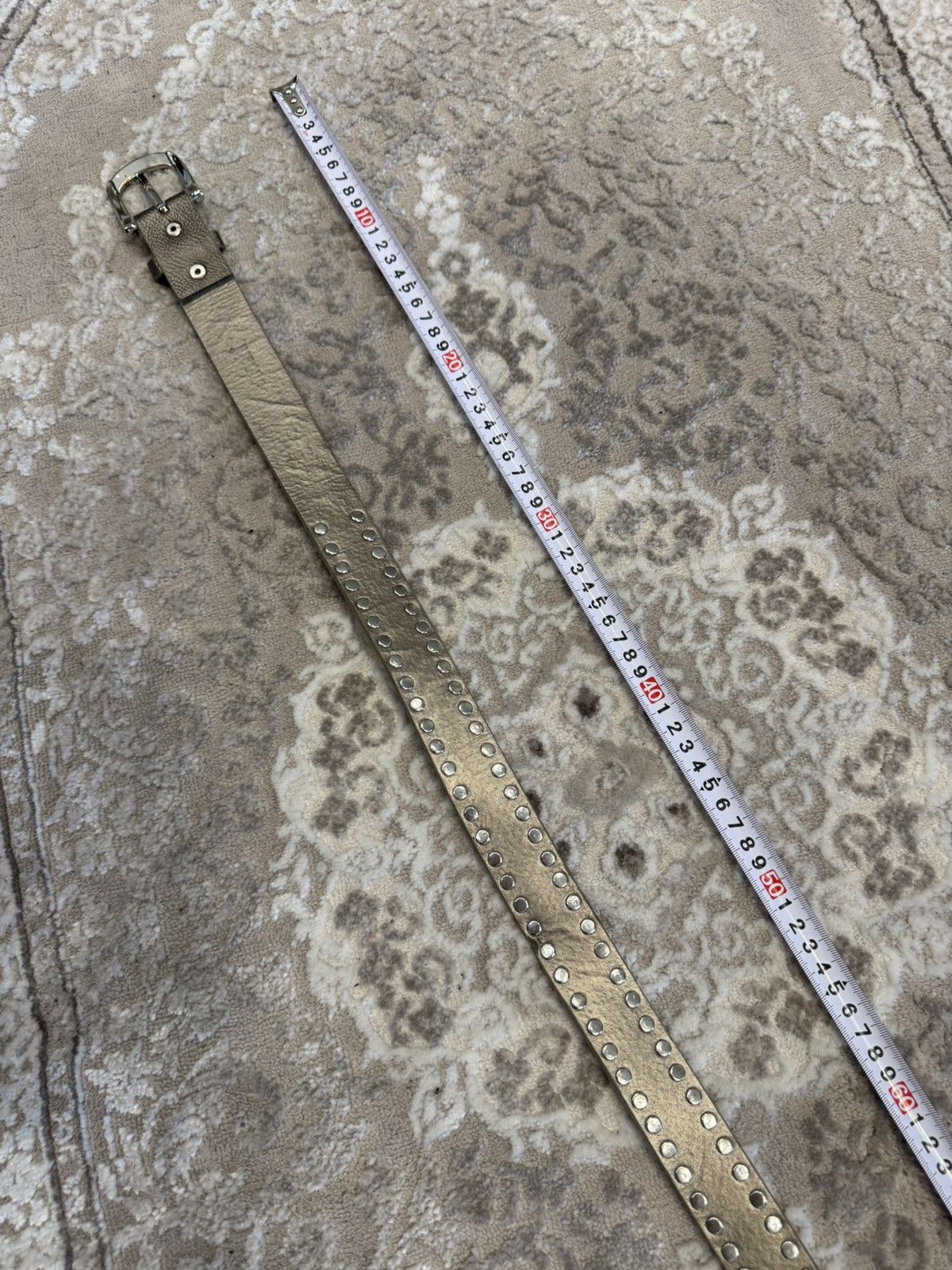 If Six Was Nine VTG Number Nine Y2K JAPANESE BELT GOTH PUNK RAVE KANYE STYLE Size ONE SIZE - 8 Thumbnail