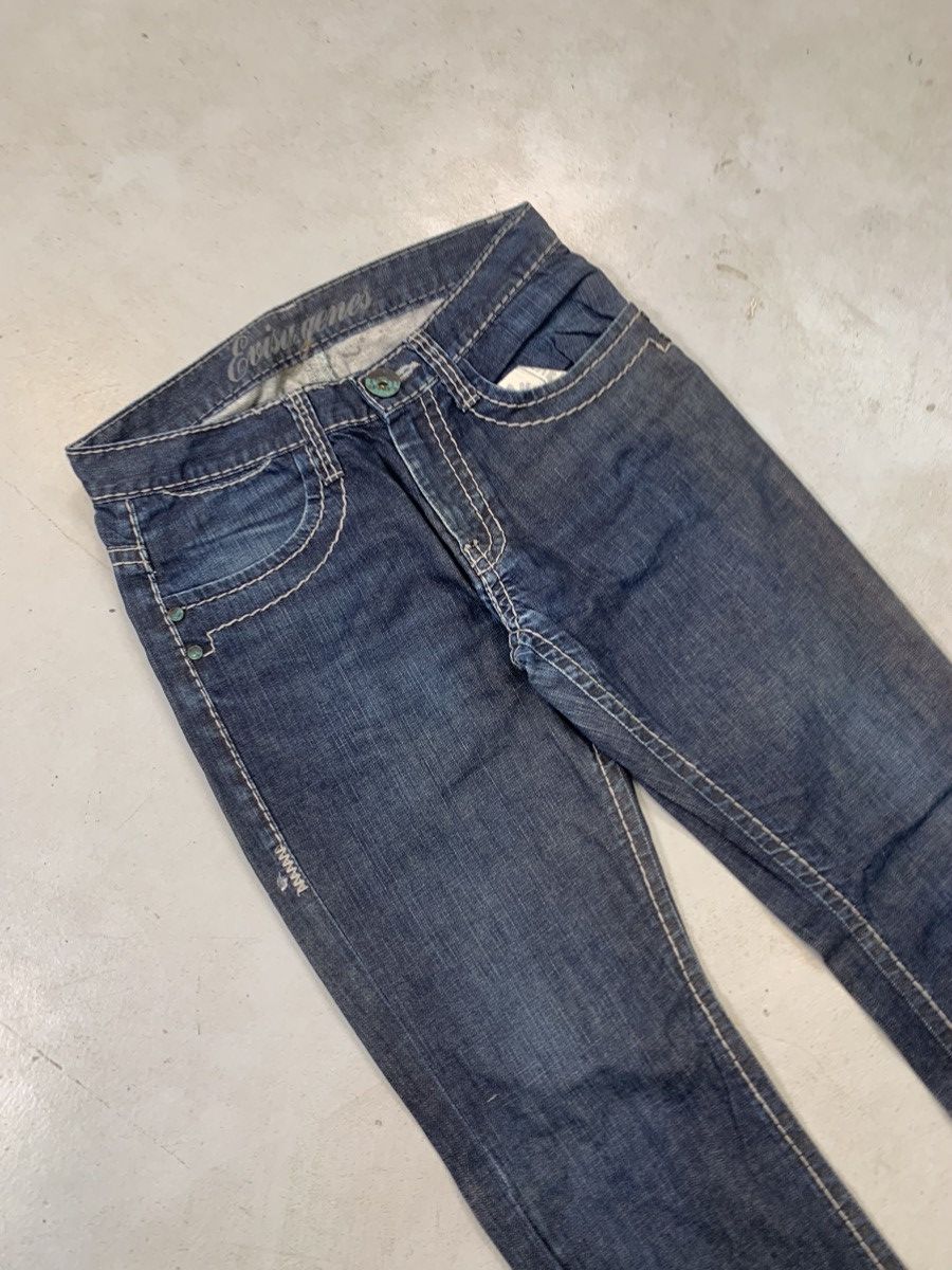 Japanese Brand Vintage Evisu inspired denim bootcut fit Size US 30 / EU 46 - 8 Thumbnail