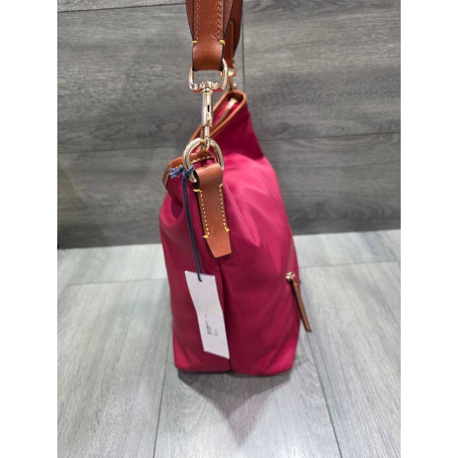 Dooney & Bourke Dooney & Bourke burgundy Wayfarer Small Hobo Cro bag B000555 Size ONE SIZE - 12 Thumbnail