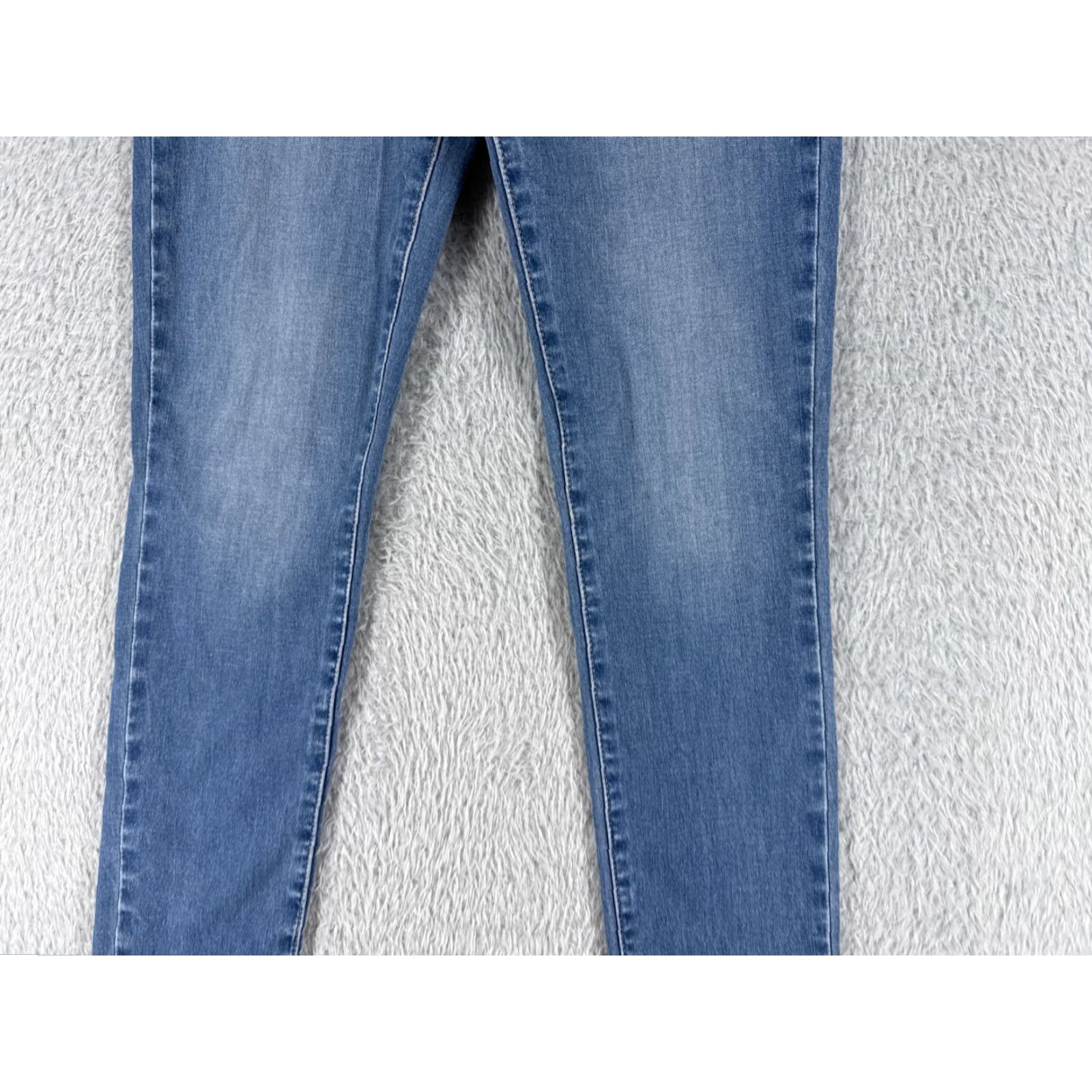 Levi's LEVI'S Jeans Women 26 Denim Blue Skinny High Rise 7xx Series 700 Distressed Stretch Cotton 27 Inseam Regular Fit Womens Jeans Size 26" / US 2 / IT 38 - 3 Thumbnail