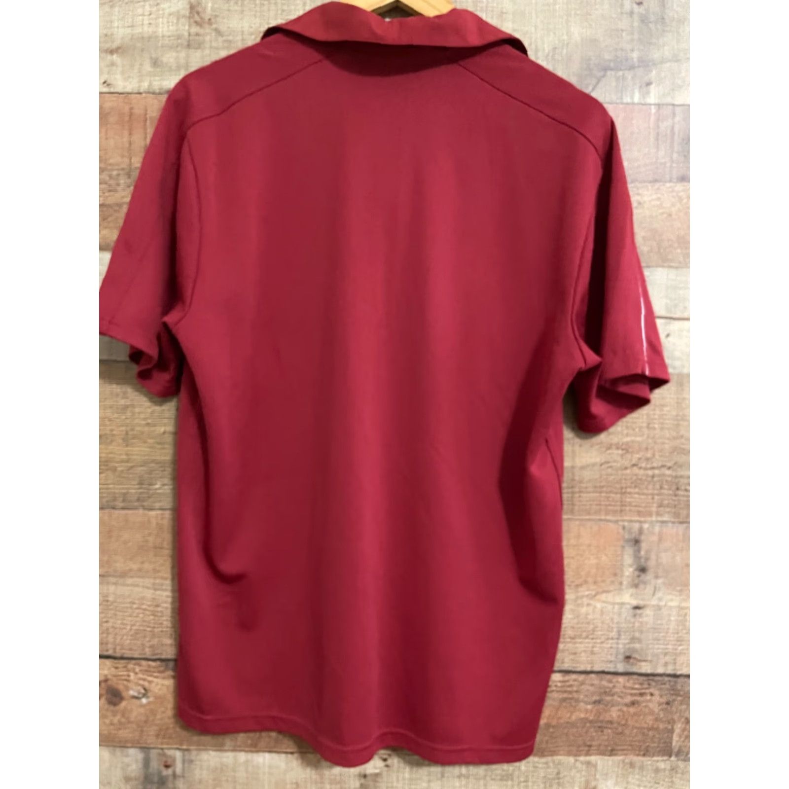 Nike Nike Polo Men’s Dri-FIT OSU Logo Short Sleeves Burgundy White Shirt OSU Football College Nike Dri-FIT Polo Men’s Size US M / EU 48-50 / 2 - 2 Thumbnail