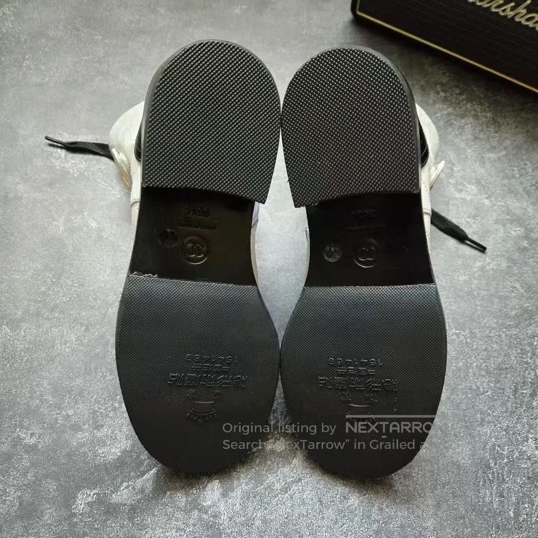 Chanel Chanel 24S Black and White Martin Boots| Size US 6 / IT 36 - 7 Thumbnail