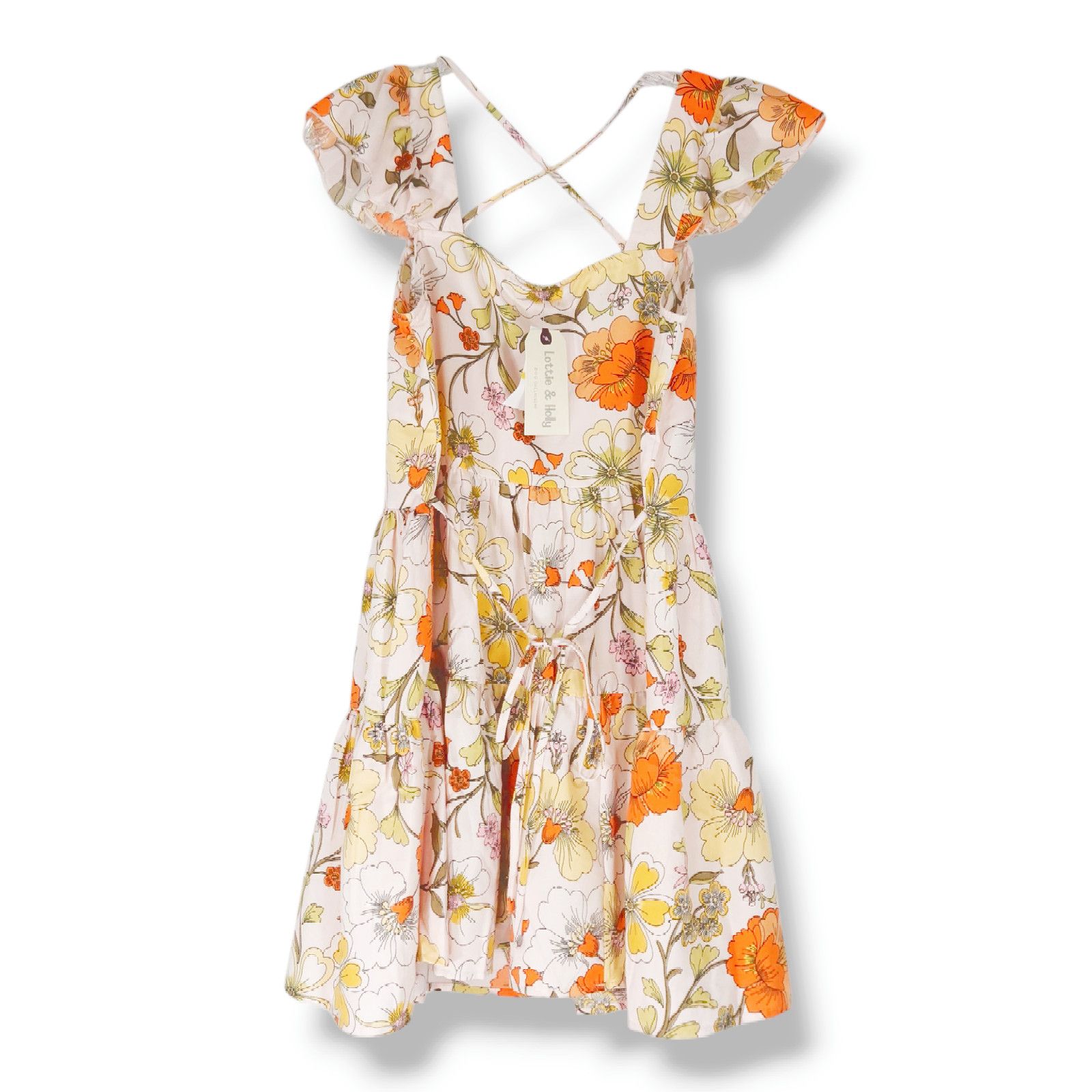 Other NWT B.O.G. Lottie & Holly Floral Mini Dress Sz. S [4-6] Size S / US 4 / IT 40 - 2 Thumbnail