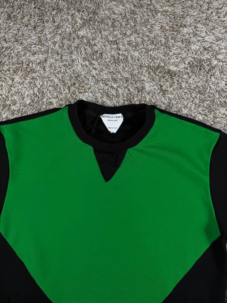 Bottega Veneta Bottega Veneta Green Black Sweater Size S / US 4 / IT 40 - 2 Thumbnail
