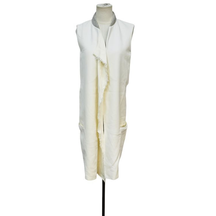Celine Celine Frayed Edge Vest Size 38 Size S / US 4 / IT 40 - 1 Thumbnail
